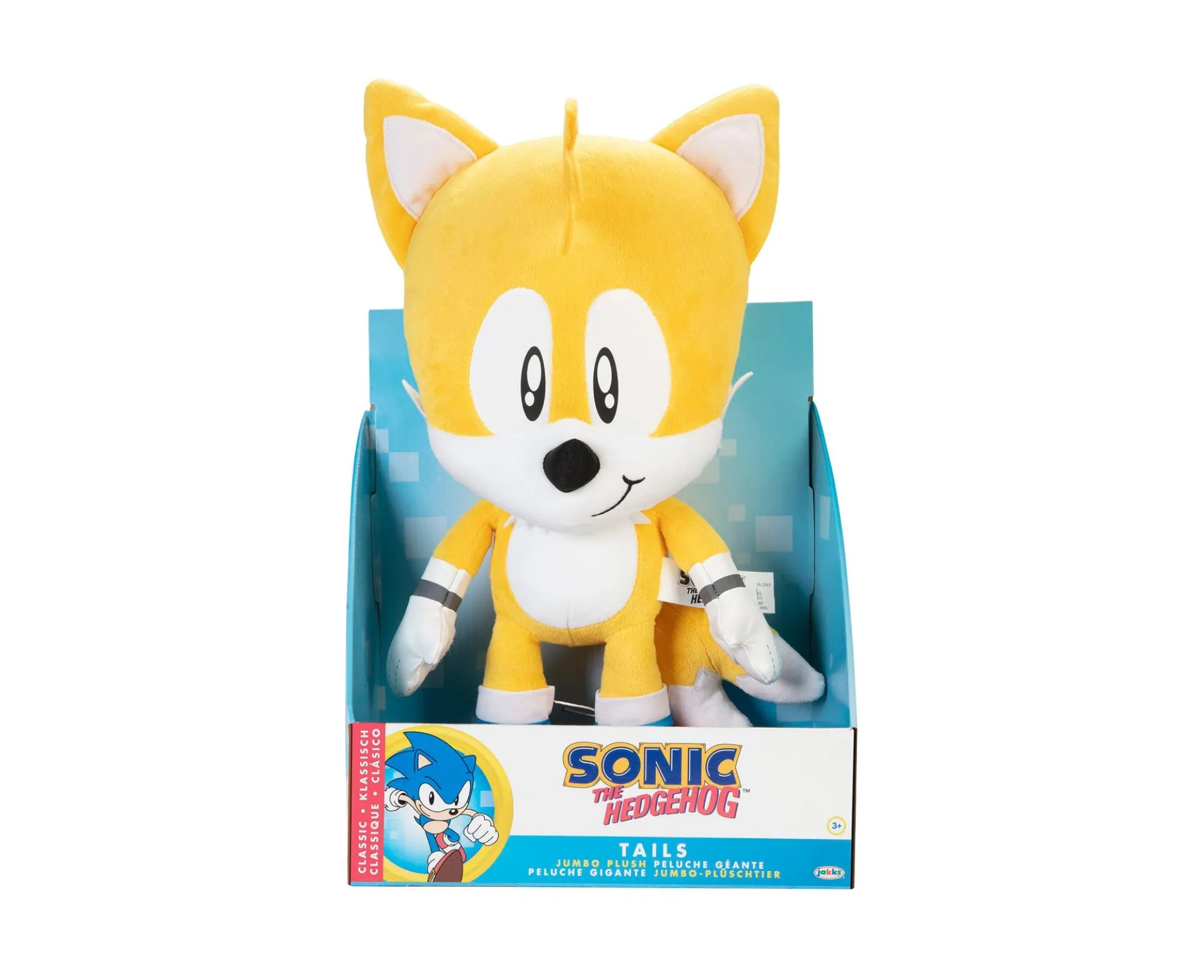 Sonic The Hedgehog Tails 18-inch Jumbo Plush - Character Collection