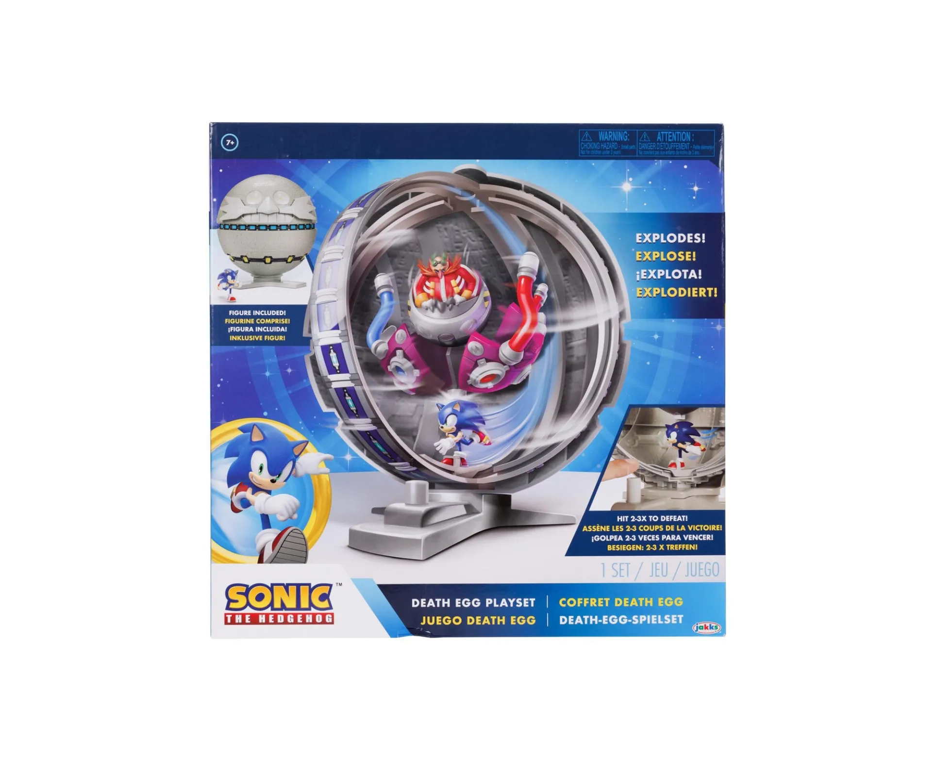 Sonic the Hedgehog 2.5" Death Egg Playset with Exclusive Sonic Figure