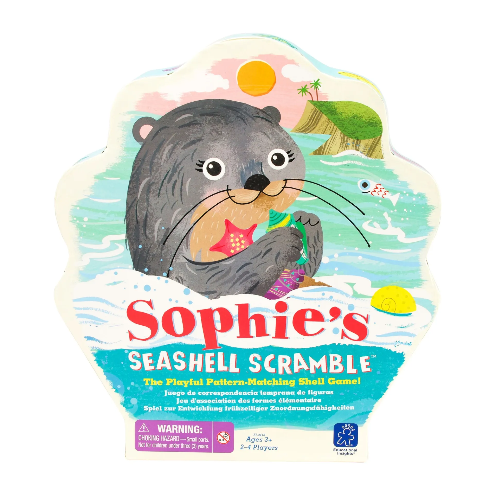 Sophie's Seashell Scramble: Oceanic Adventure Game