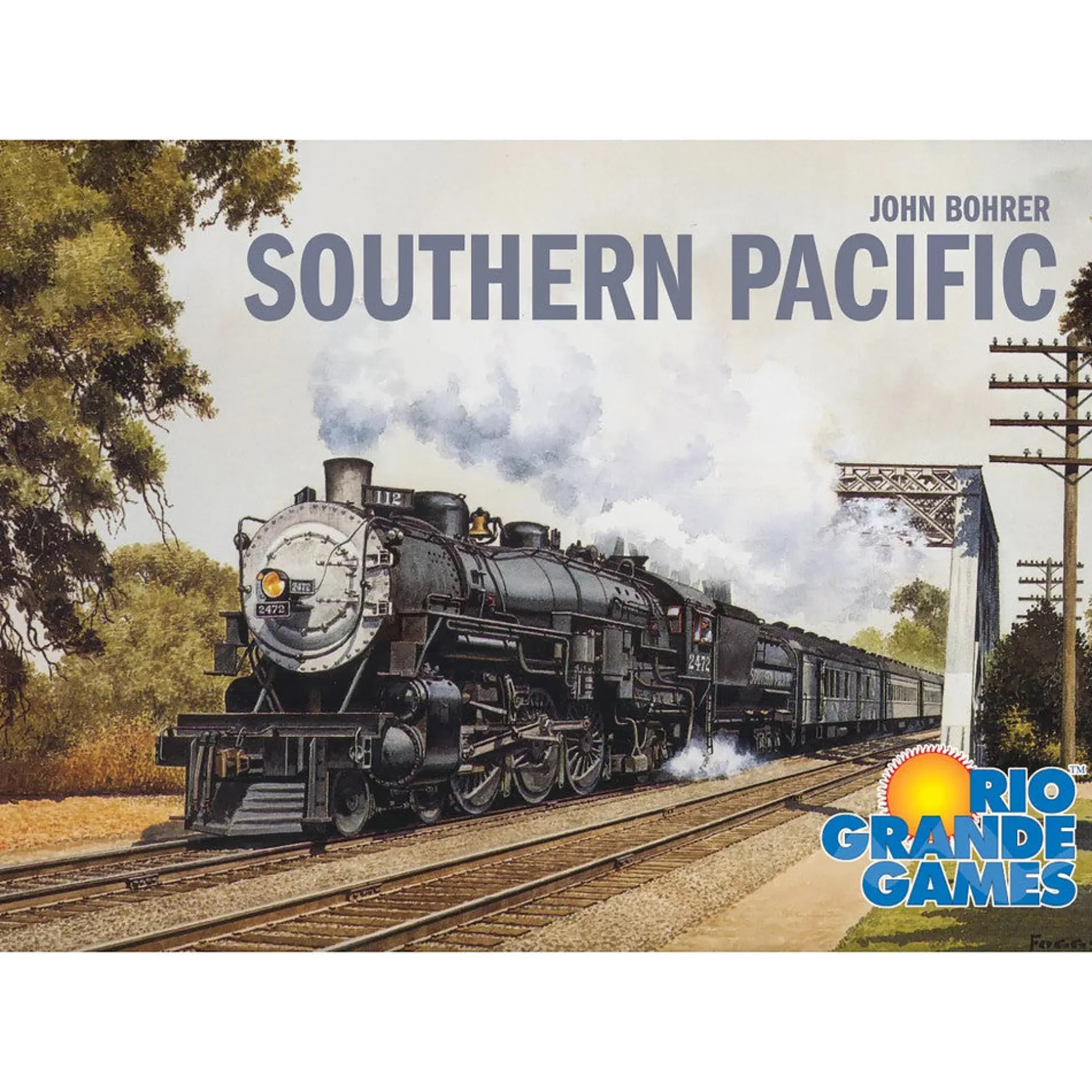 Southern Pacific Strategy Board Game by Rio Grande Games