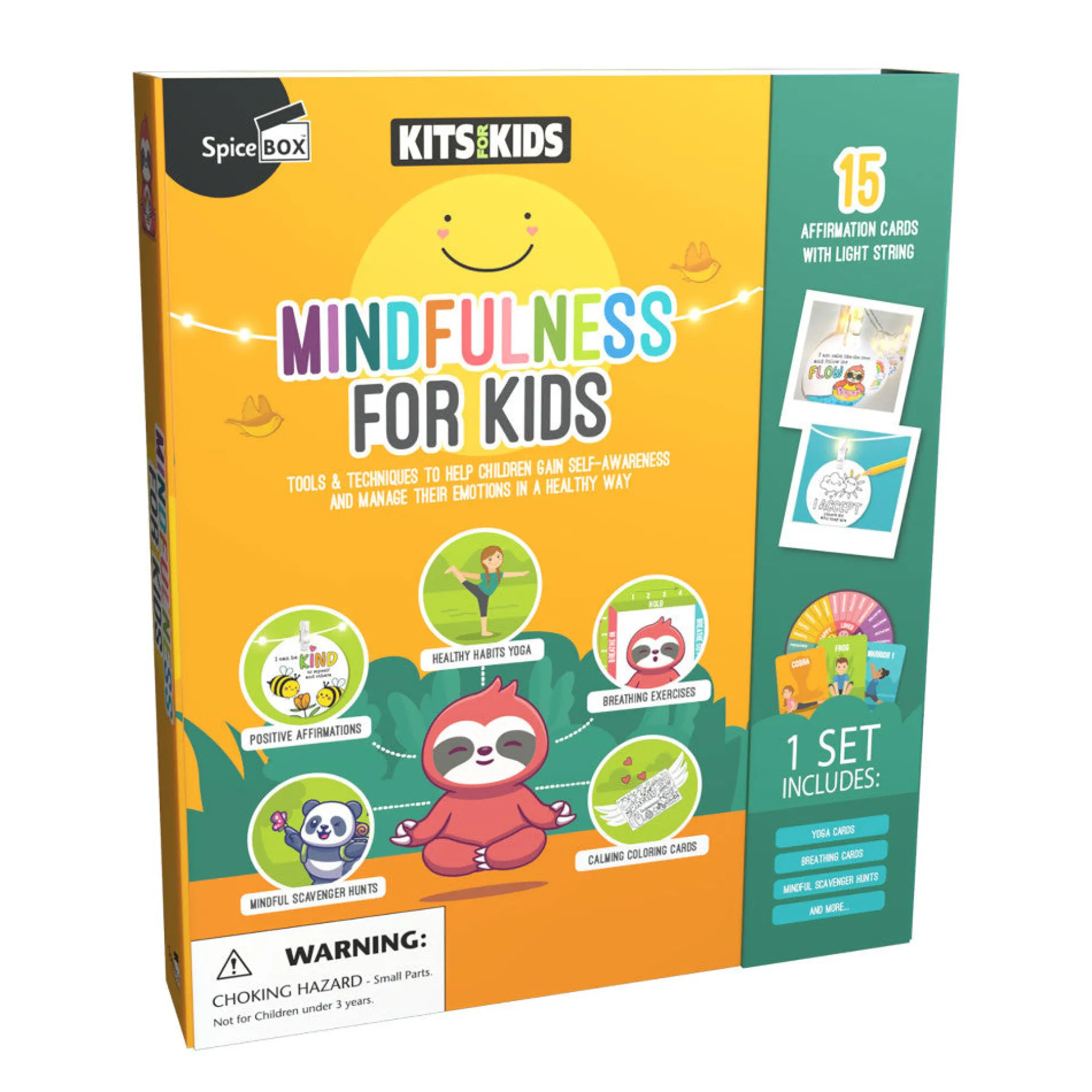 SpiceBox Kits for Kids Mindfulness Activity Set