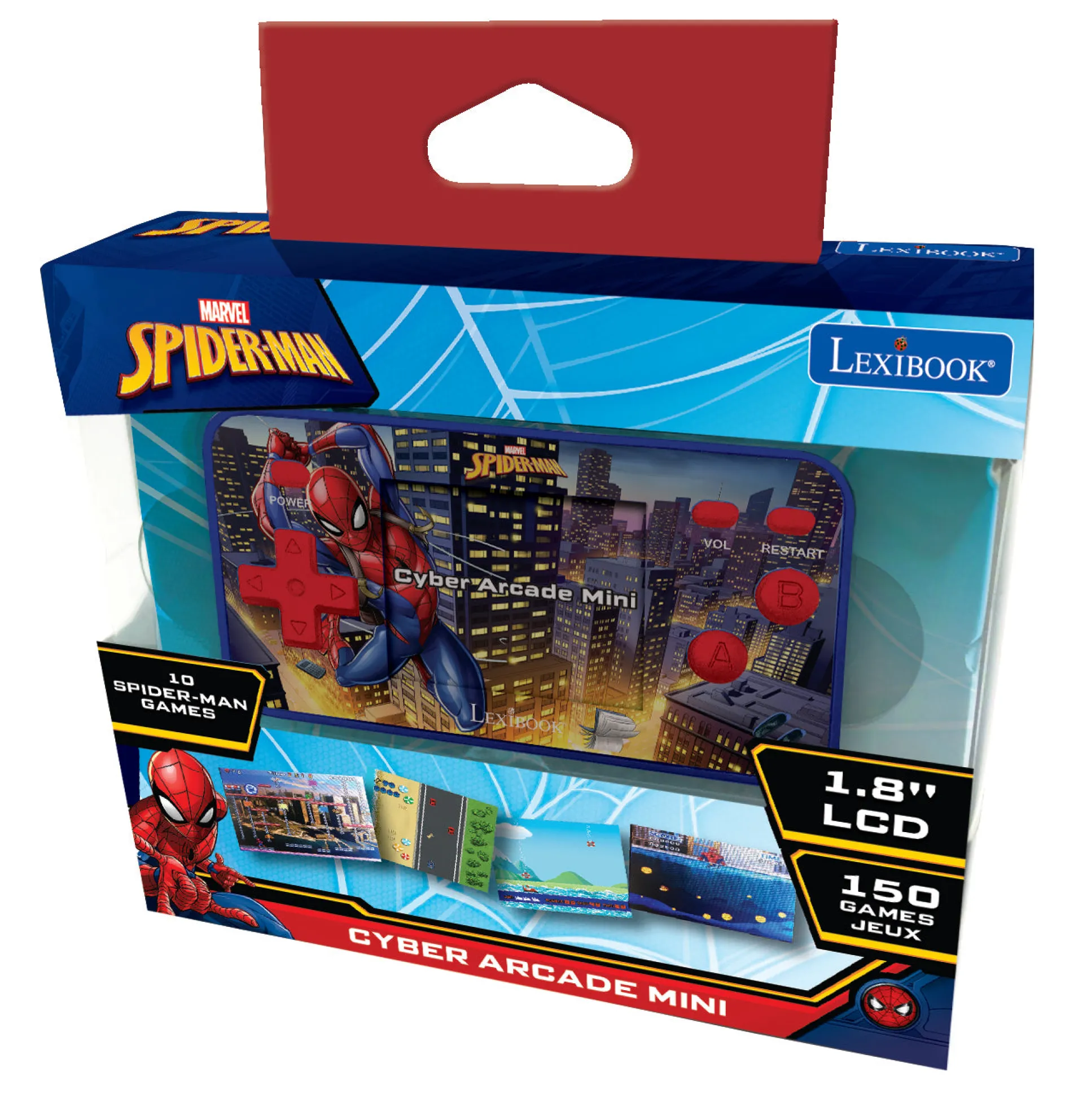 Spider-Man Handheld Console Cyber Pocket Arcade