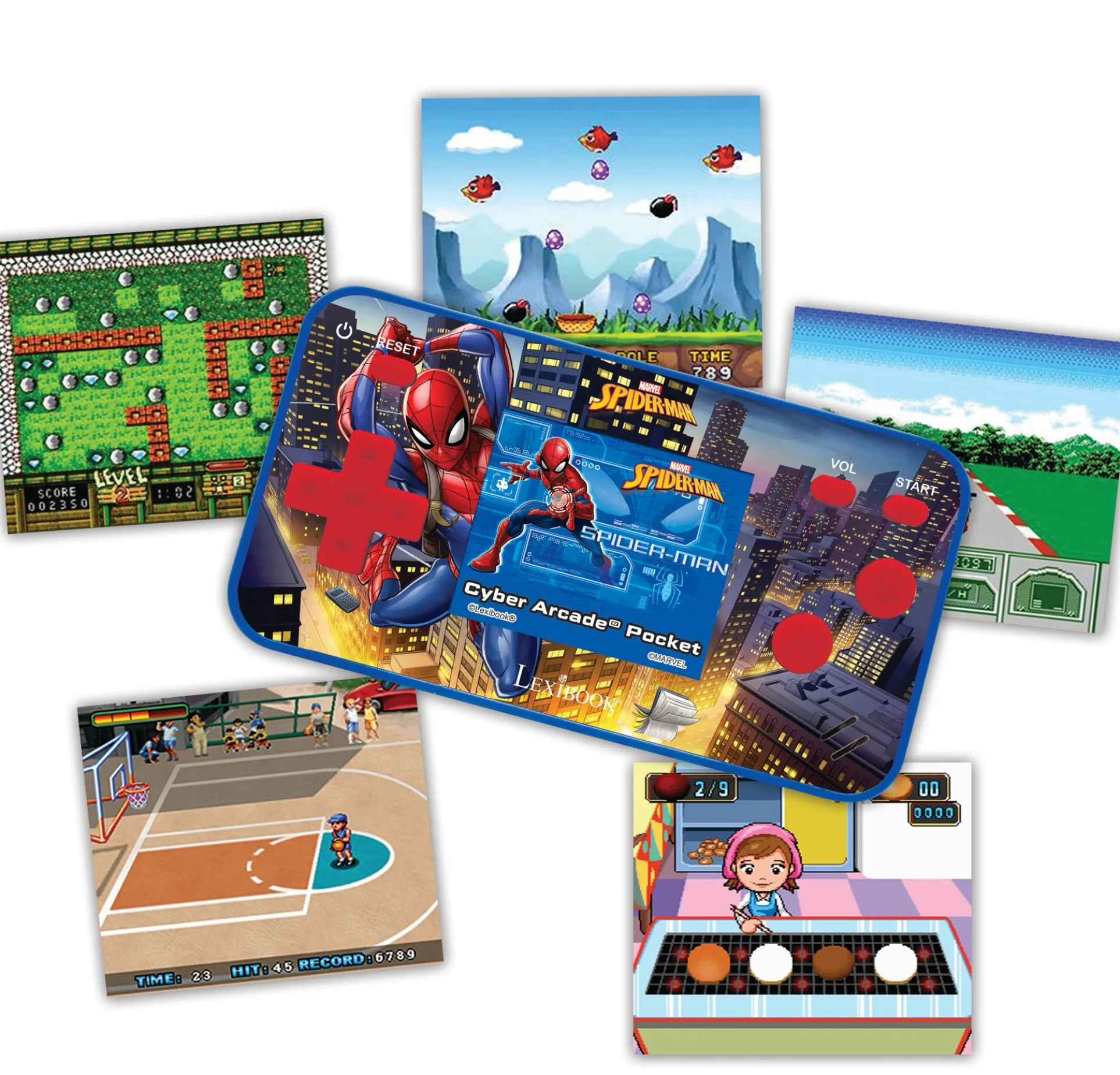 Spider-Man Handheld Console Cyber Pocket Arcade