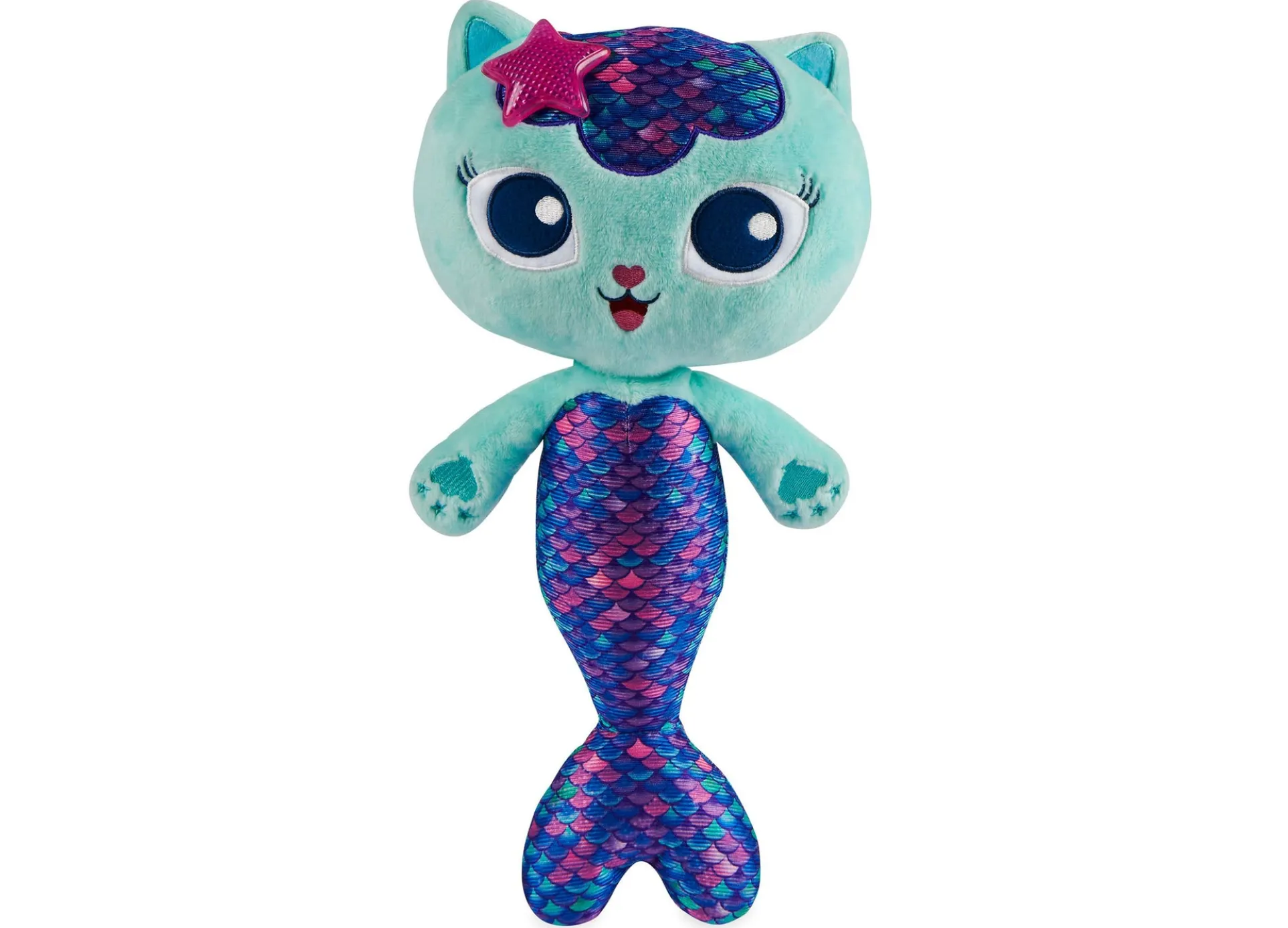 Spin Master Gabby's Dollhouse 11 inch MerCat Plush Toy