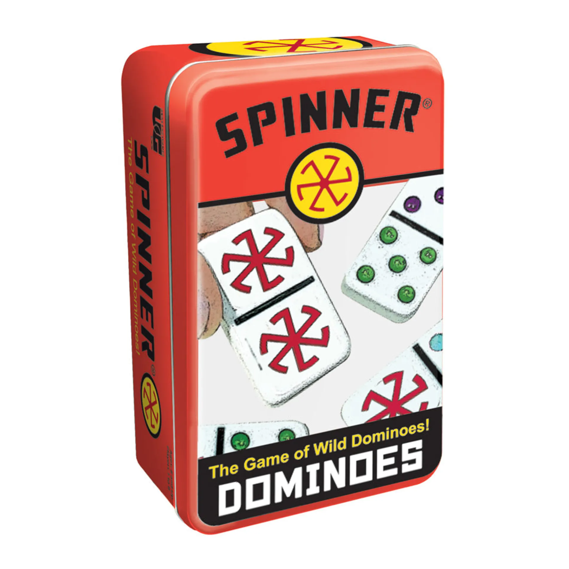 Spinner Wild Dominoes Game by University Games