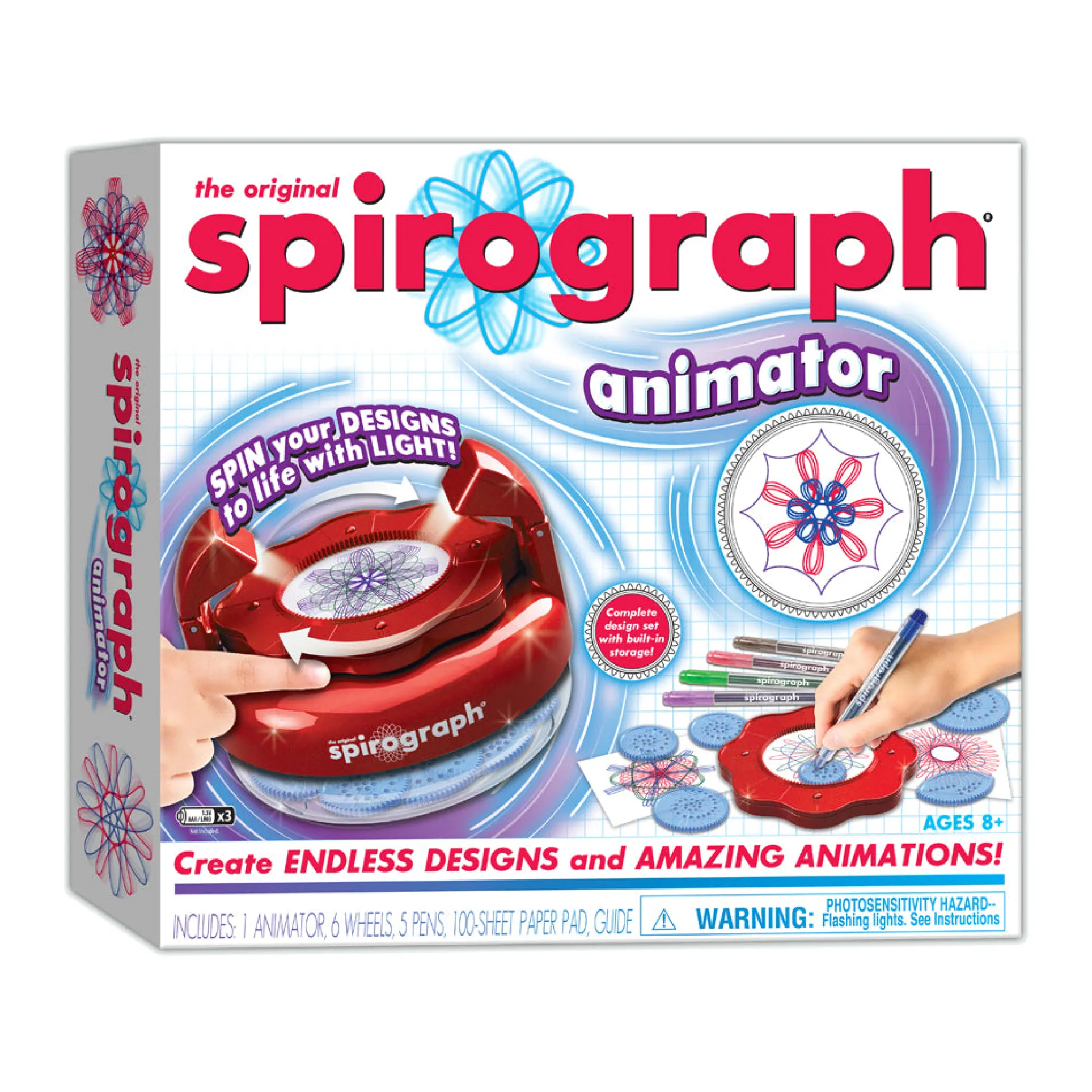 Spirograph Animator Creative Design and Animation Kit