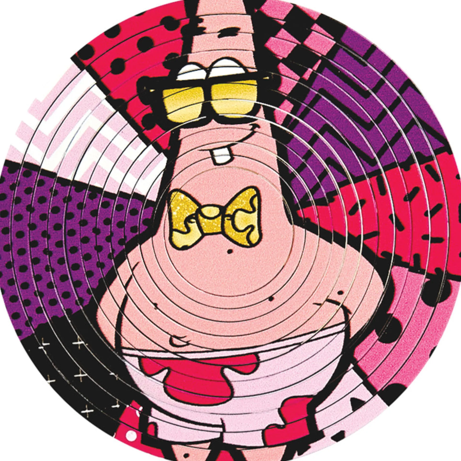 SpongeBob Spin Flip Double-Sided Puzzle - 12 Rings