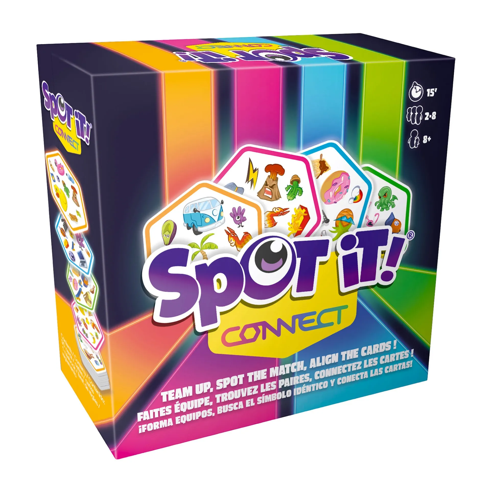 Spot it! Connect Fast-Paced Matching Card Game
