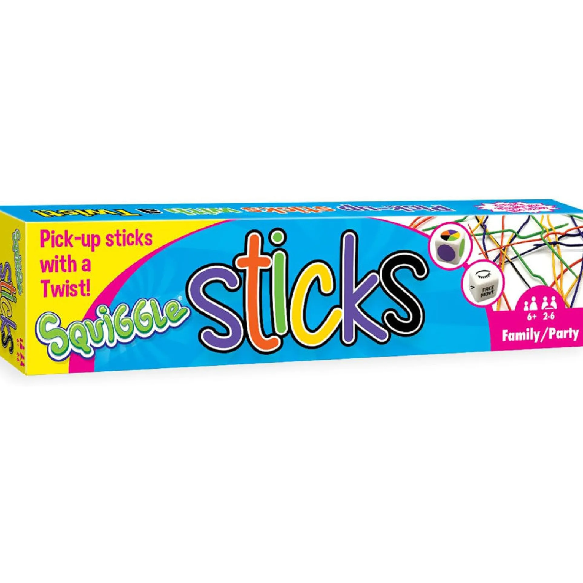 Squiggle Sticks Creative Pick-Up Game, Ages 6+, 2-6 Players