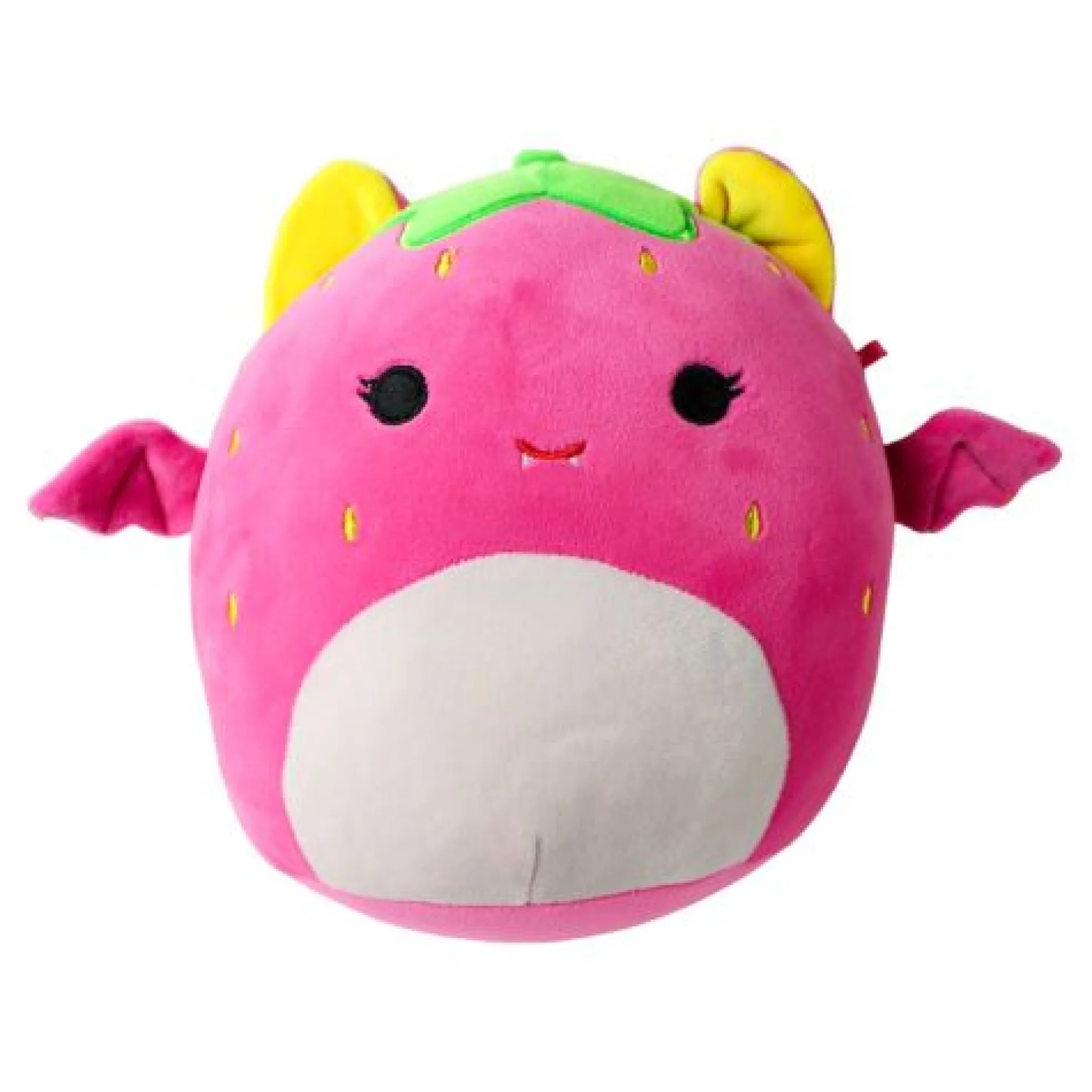 Squishmallow 8 Inch Polyester Black Light Glow Plush