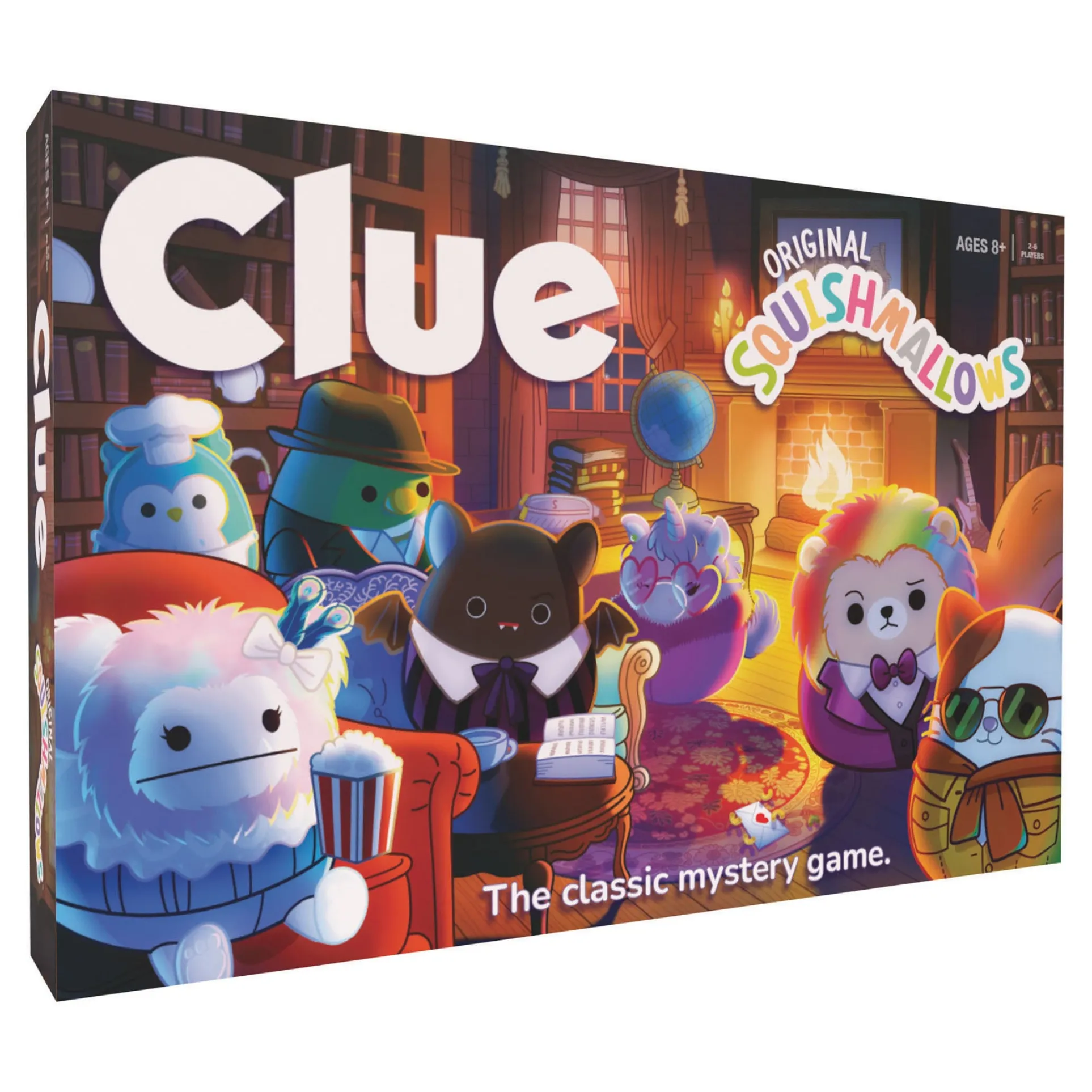 Squishmallows CLUE® Mystery Board Game by USAopoly