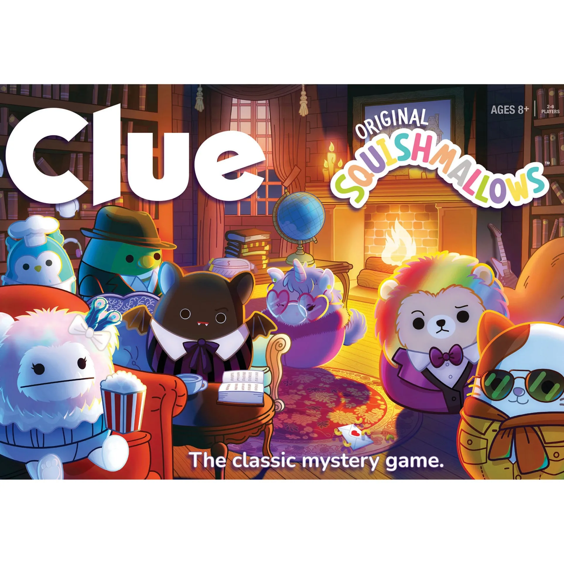 Squishmallows CLUE® Mystery Board Game by USAopoly