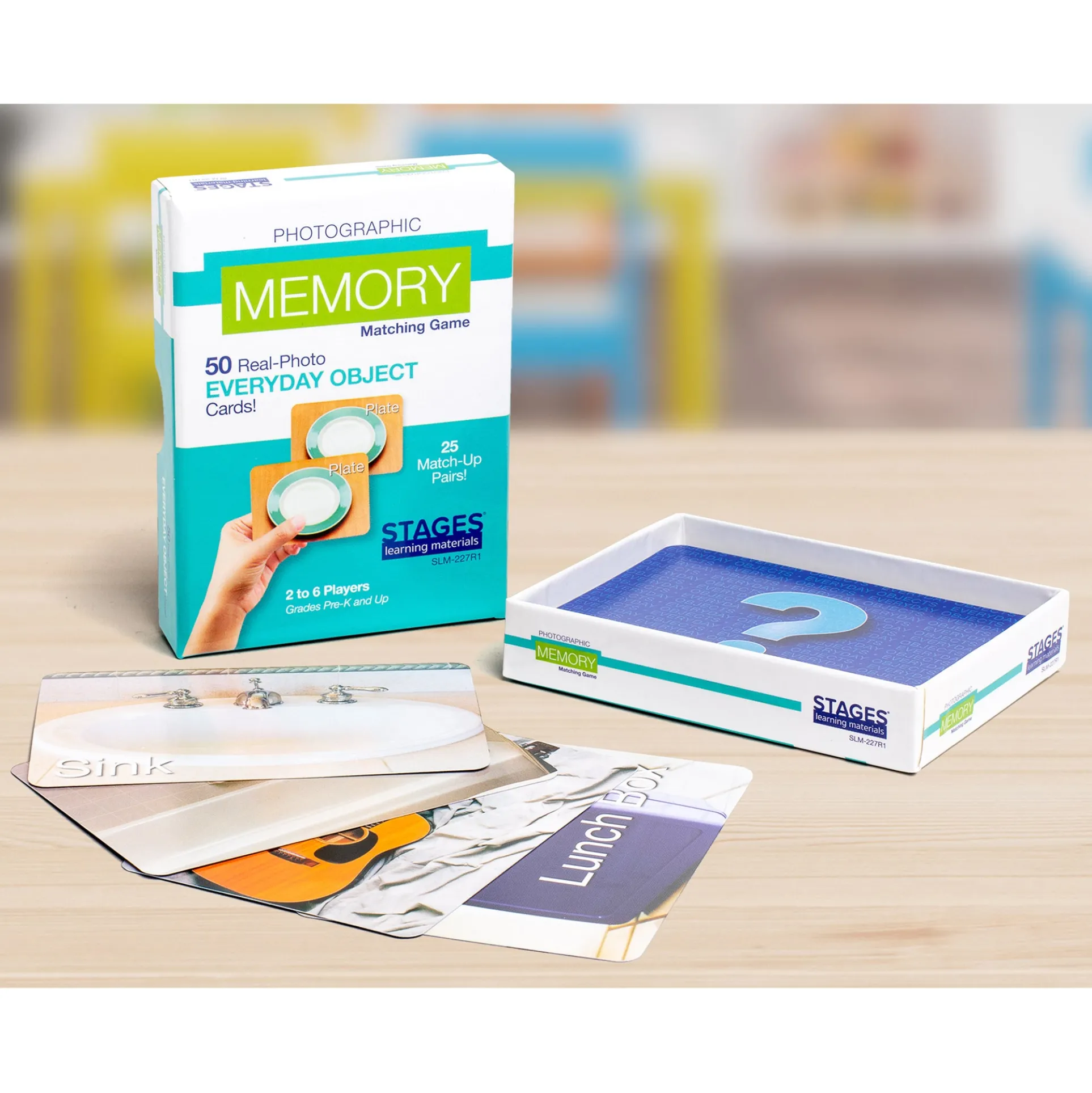 Stages Learning Materials - Everyday Objects Memory Game Trio