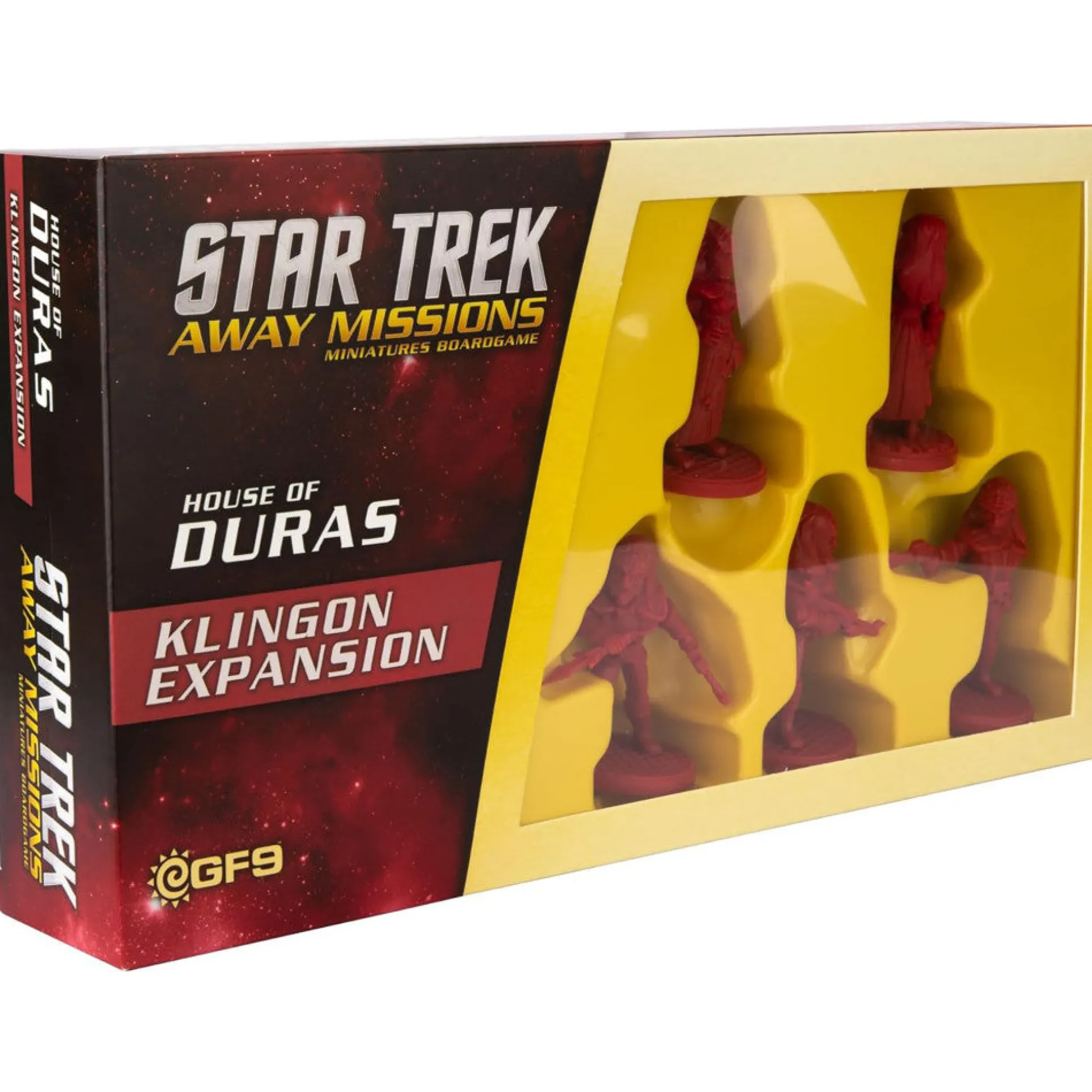 Star Trek Away Missions: House of Duras Klingon Expansion Strategy Board Game