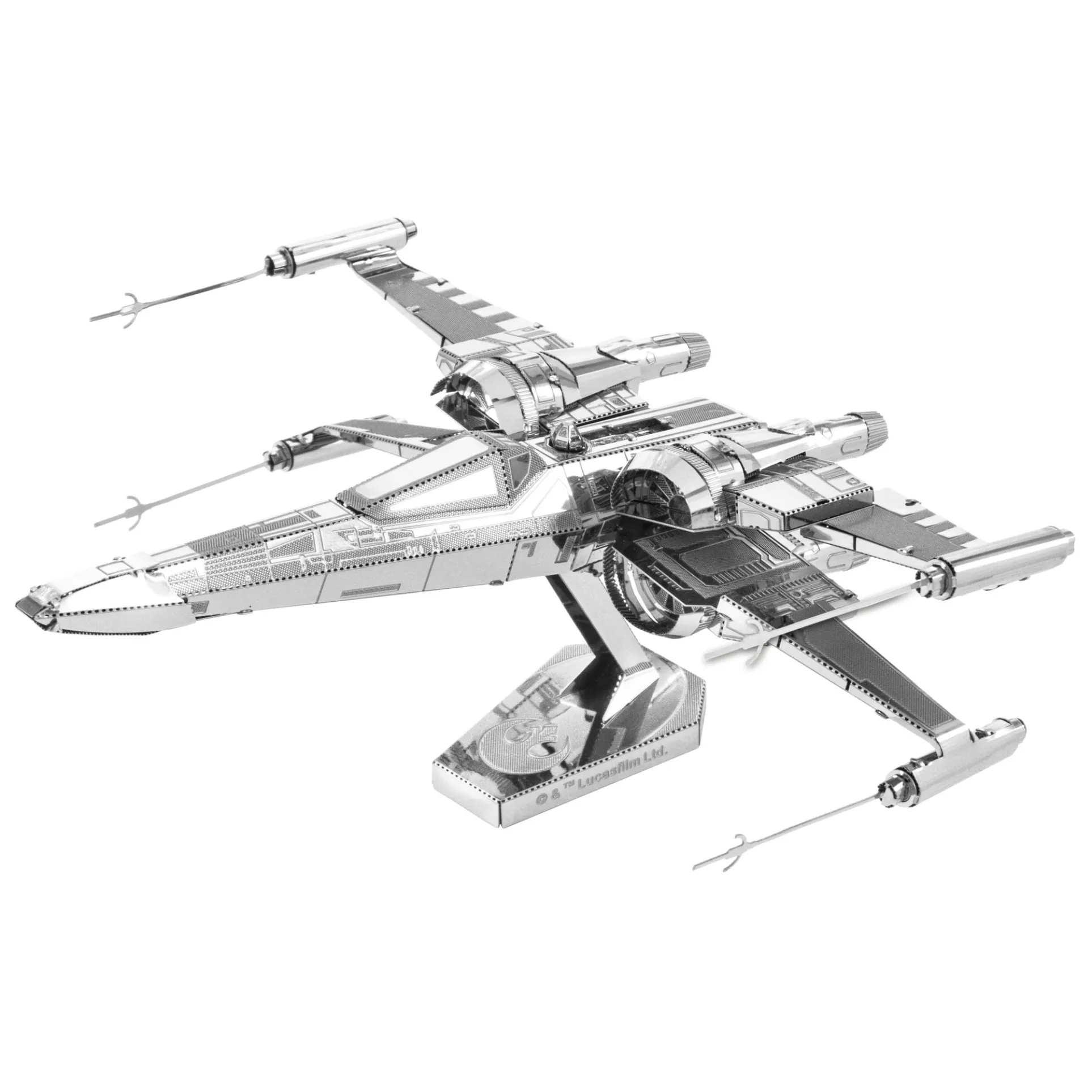 Star Wars Episode 7 Poe Dameron's X-Wing Fighter 3D Metal Model Kit
