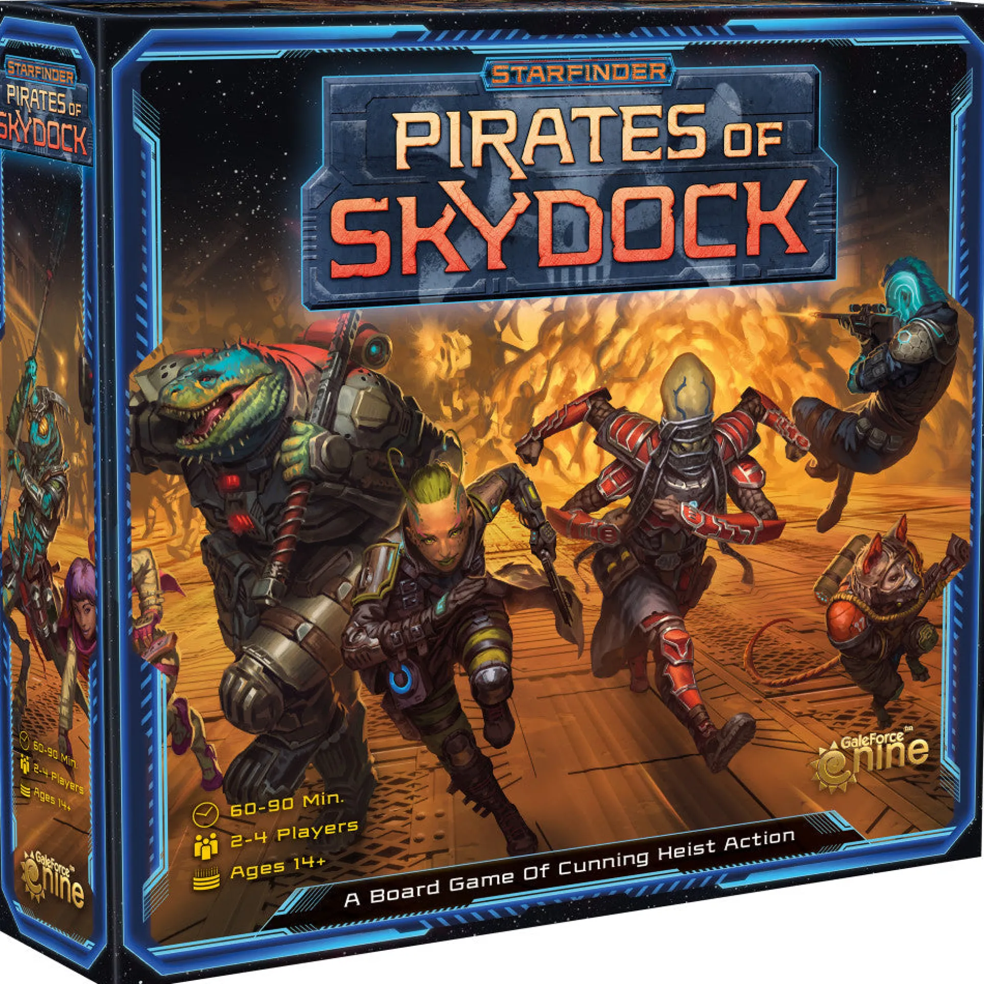 Starfinder: Pirates of Skydock Strategic Heist Board Game