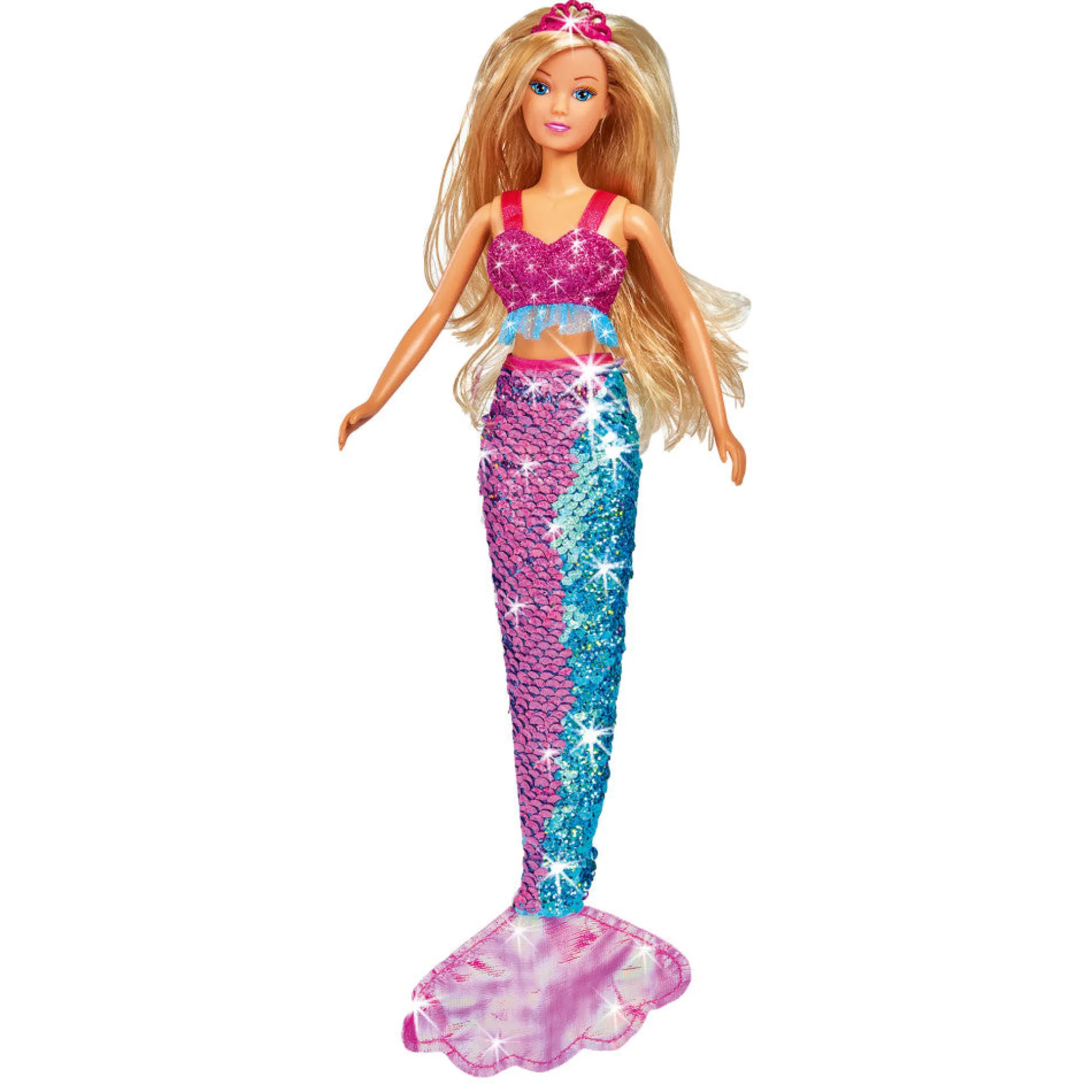 Steffi Love Swap Mermaid with Color-Changing Sequin Tail
