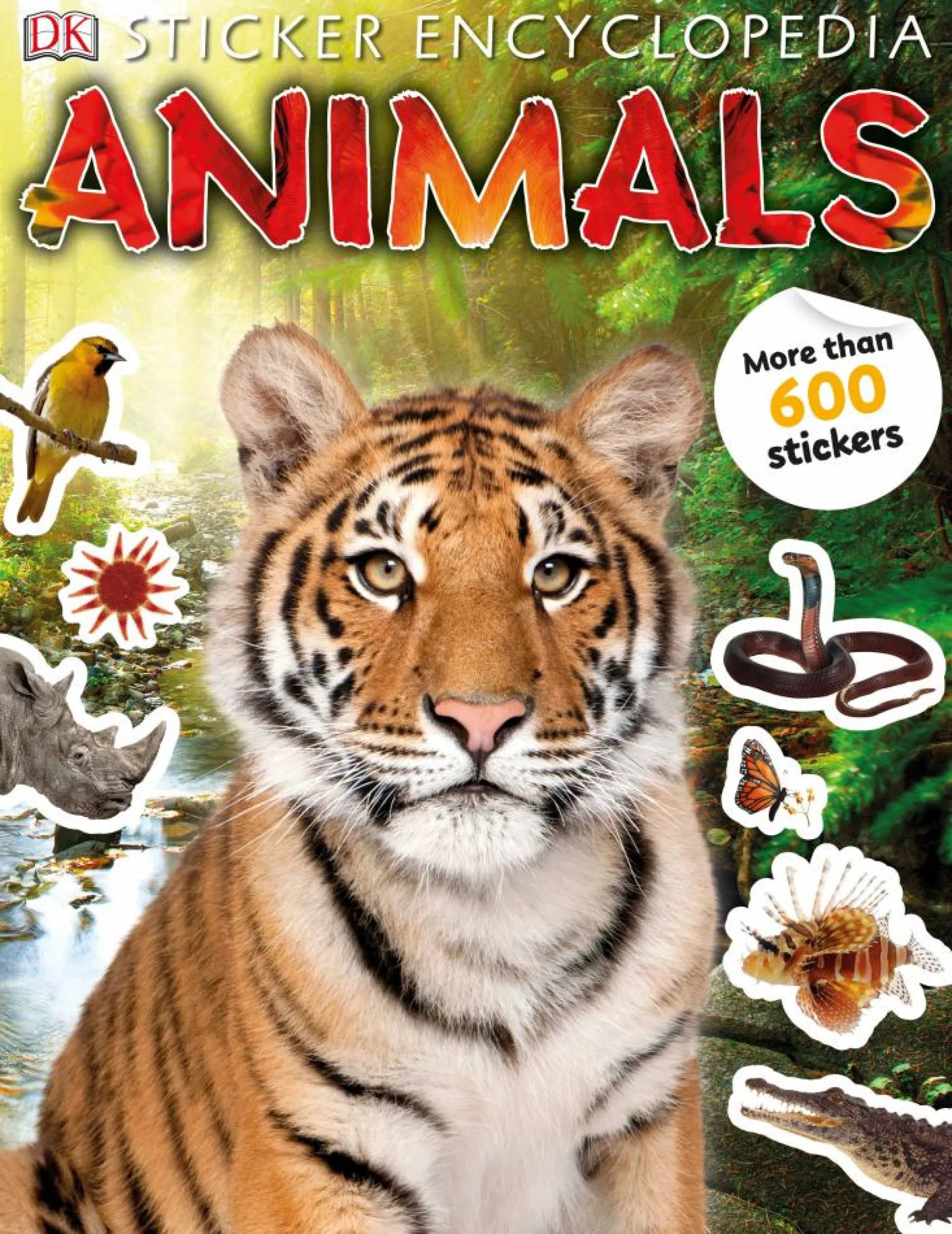 Sticker Encyclopedia Animals: Over 600 Reusable Stickers