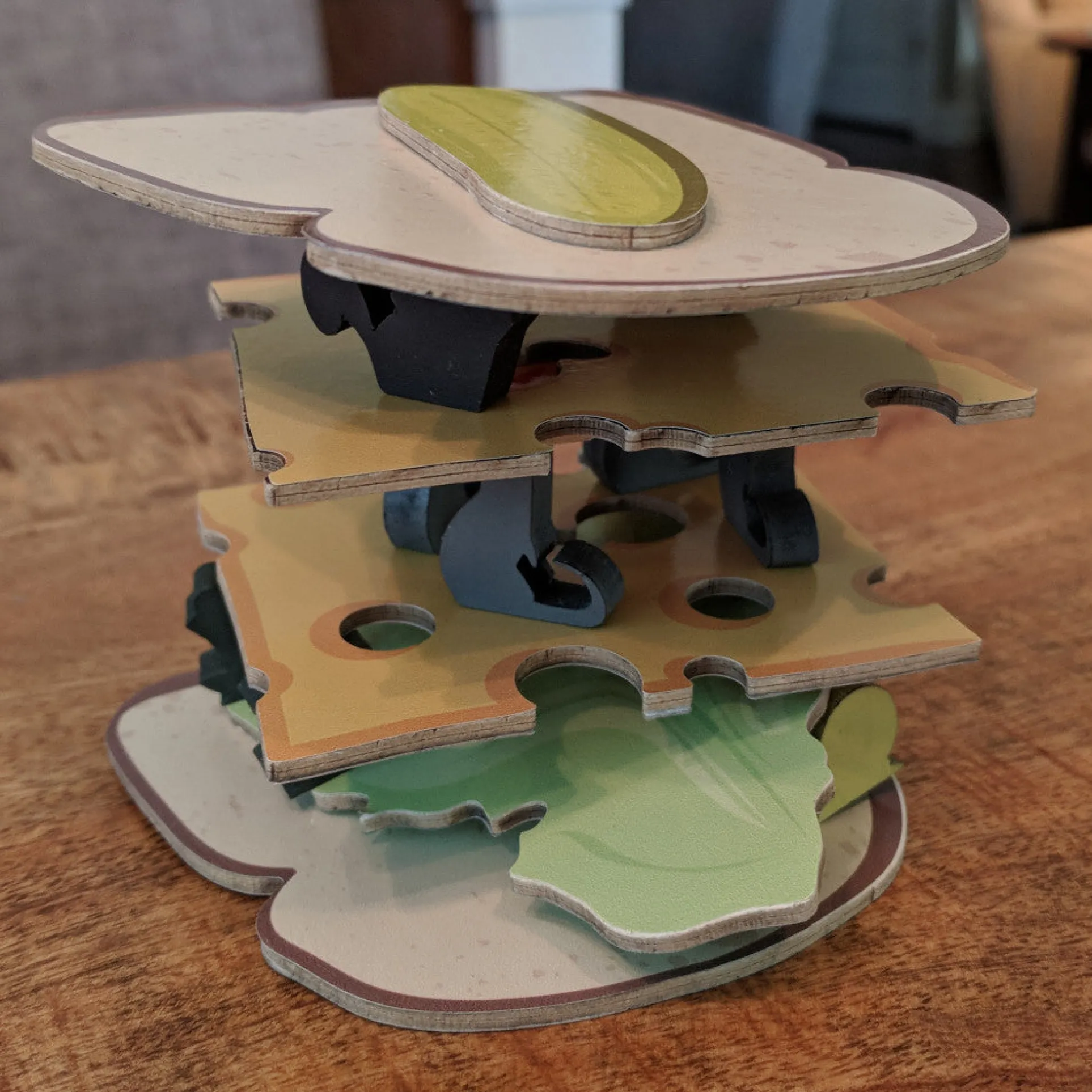 Strange Machine Games Ogre Sandwich Fantasy Board Game for Ages 8+