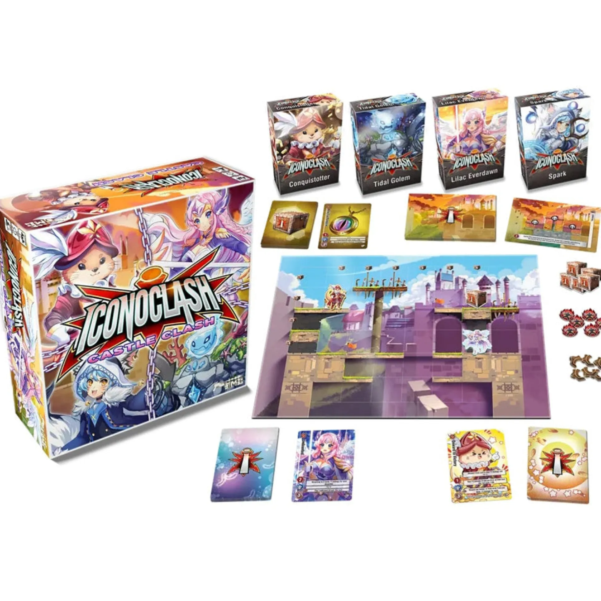 Strange Machine Games Iconoclash: Castle Clash Skirmish Board Game