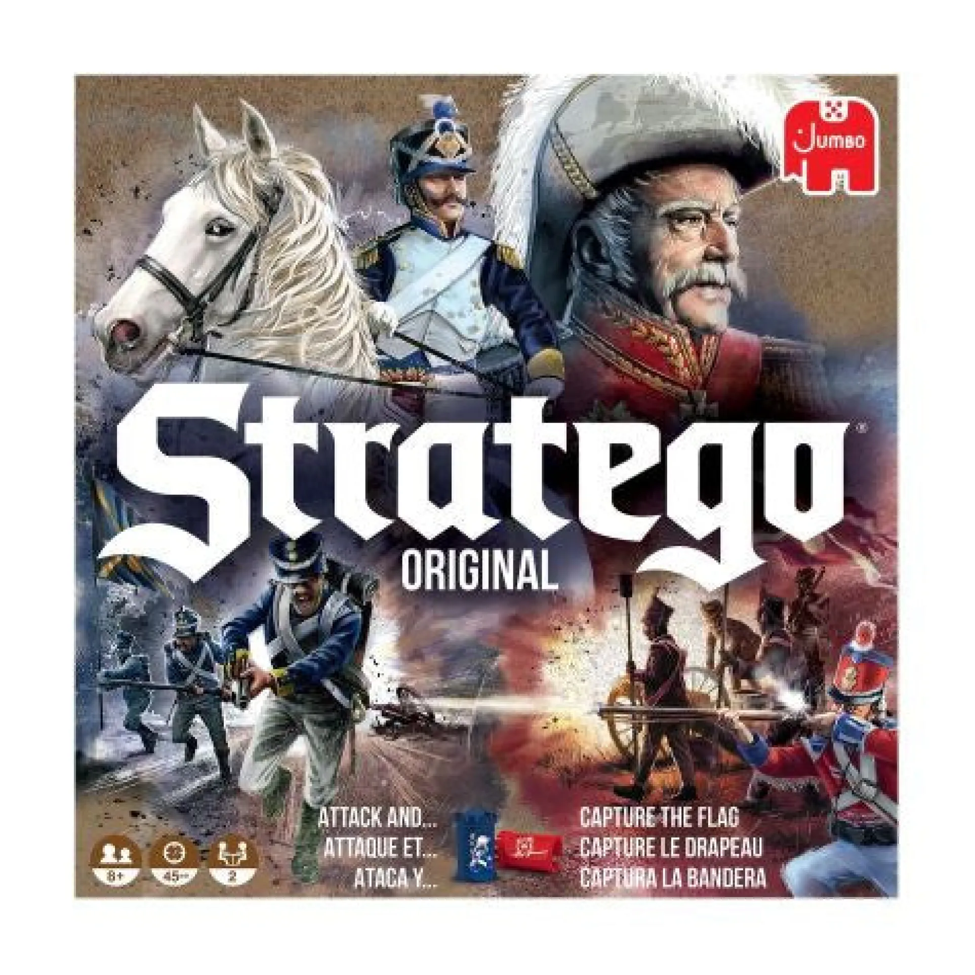 Stratego Original 1960 Edition Tactical Board Game