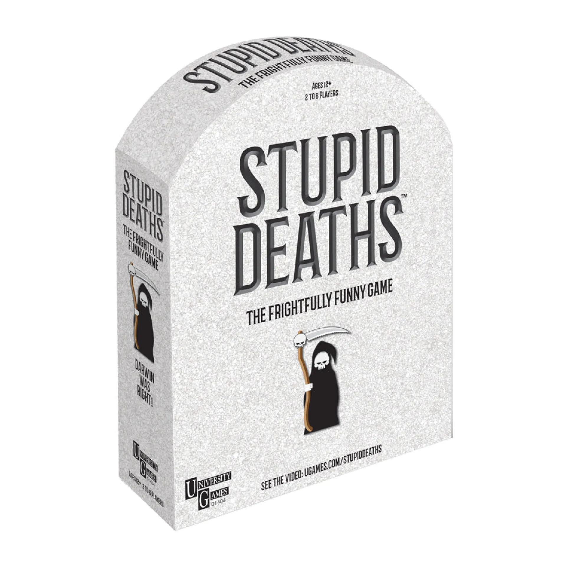 Stupid Deaths Party Board Game by University Games