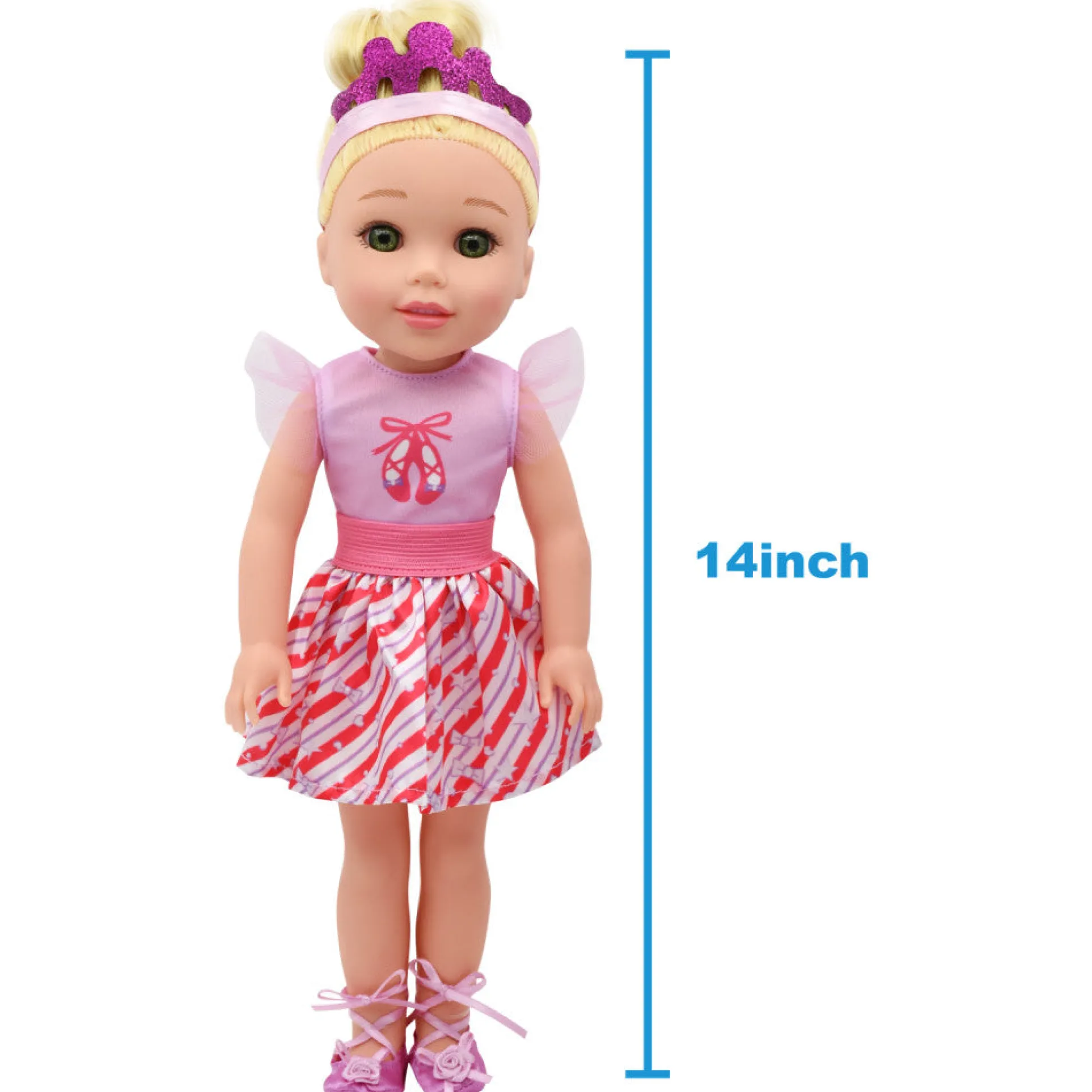 Style Dreamers 14" Ballet Set - Blonde Hair Hard Body Doll