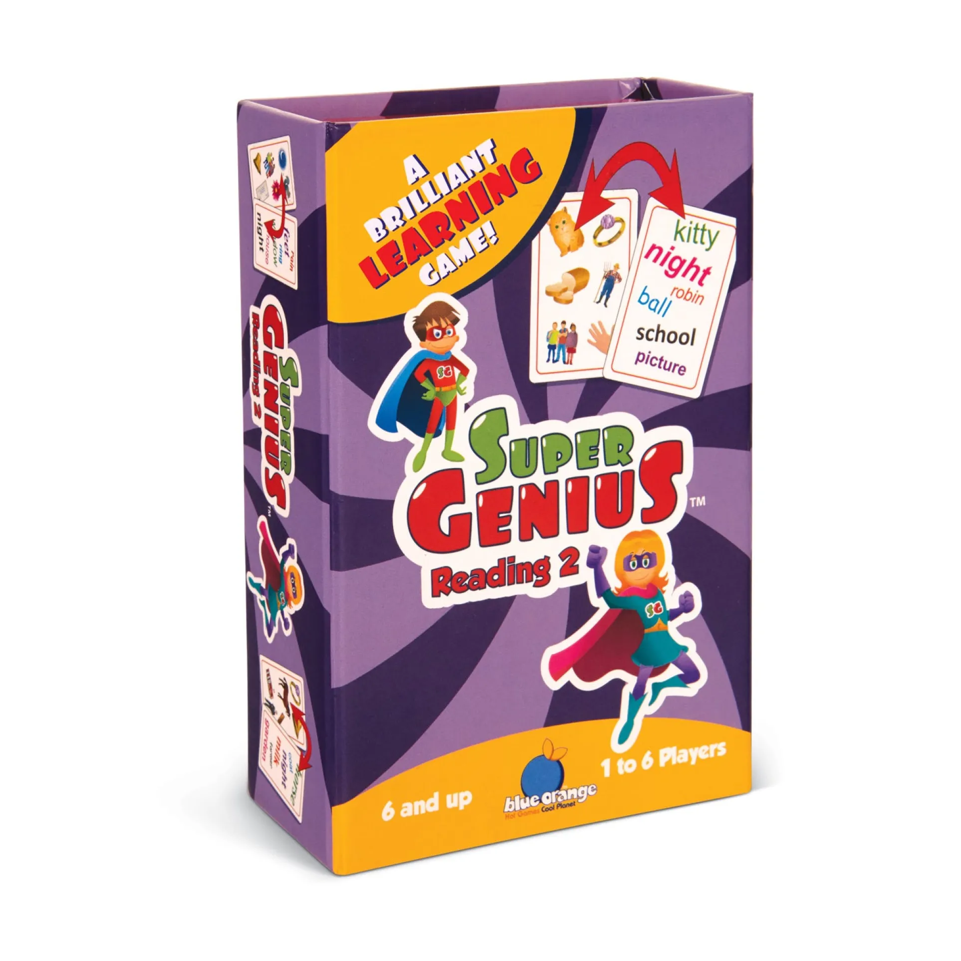 Super Genius Reading 2 - Educational Matching Game