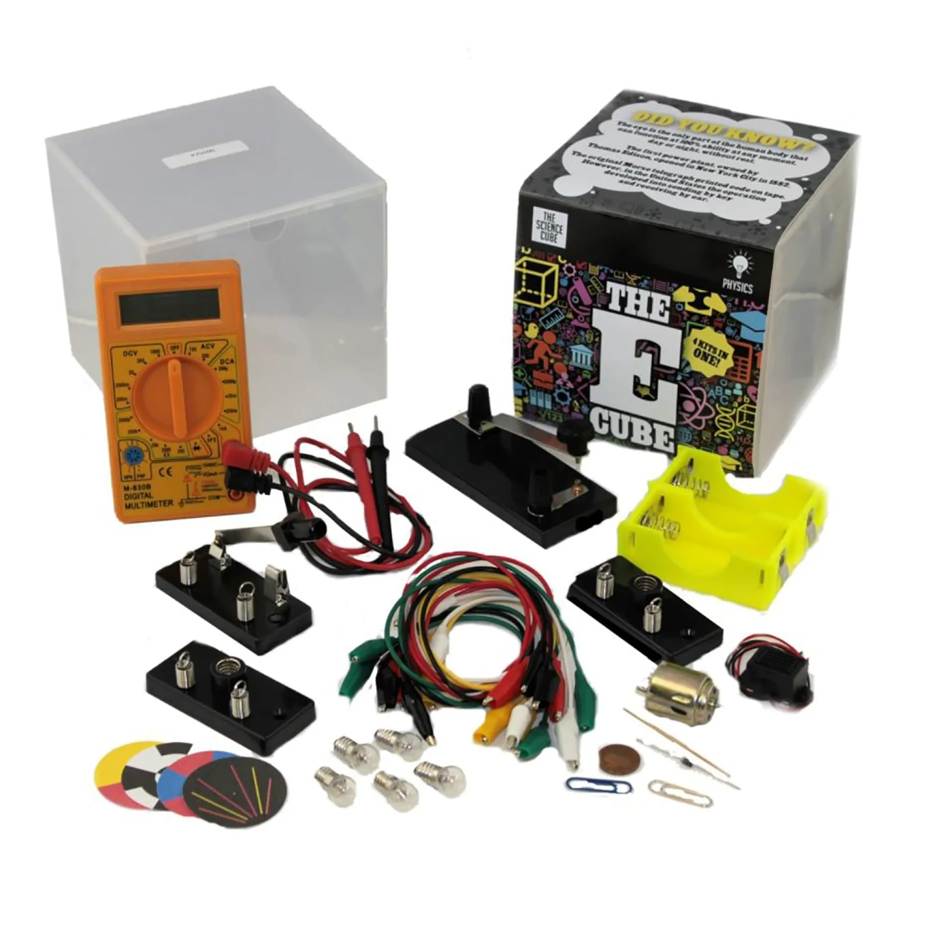 Supertek The "E" Cube Comprehensive Electricity Exploration Kit