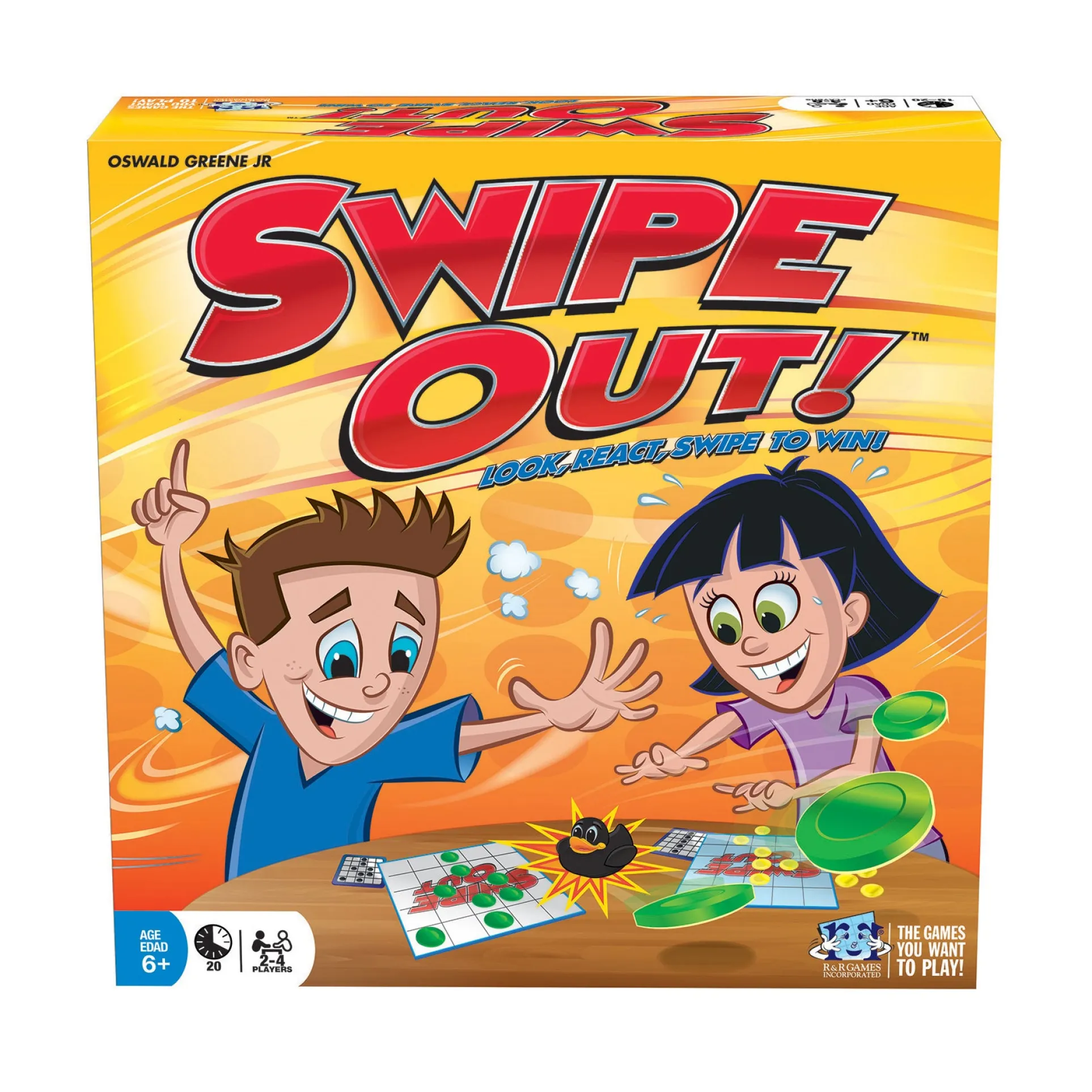 Swipe Out! Fast-Paced Pattern Matching Board Game