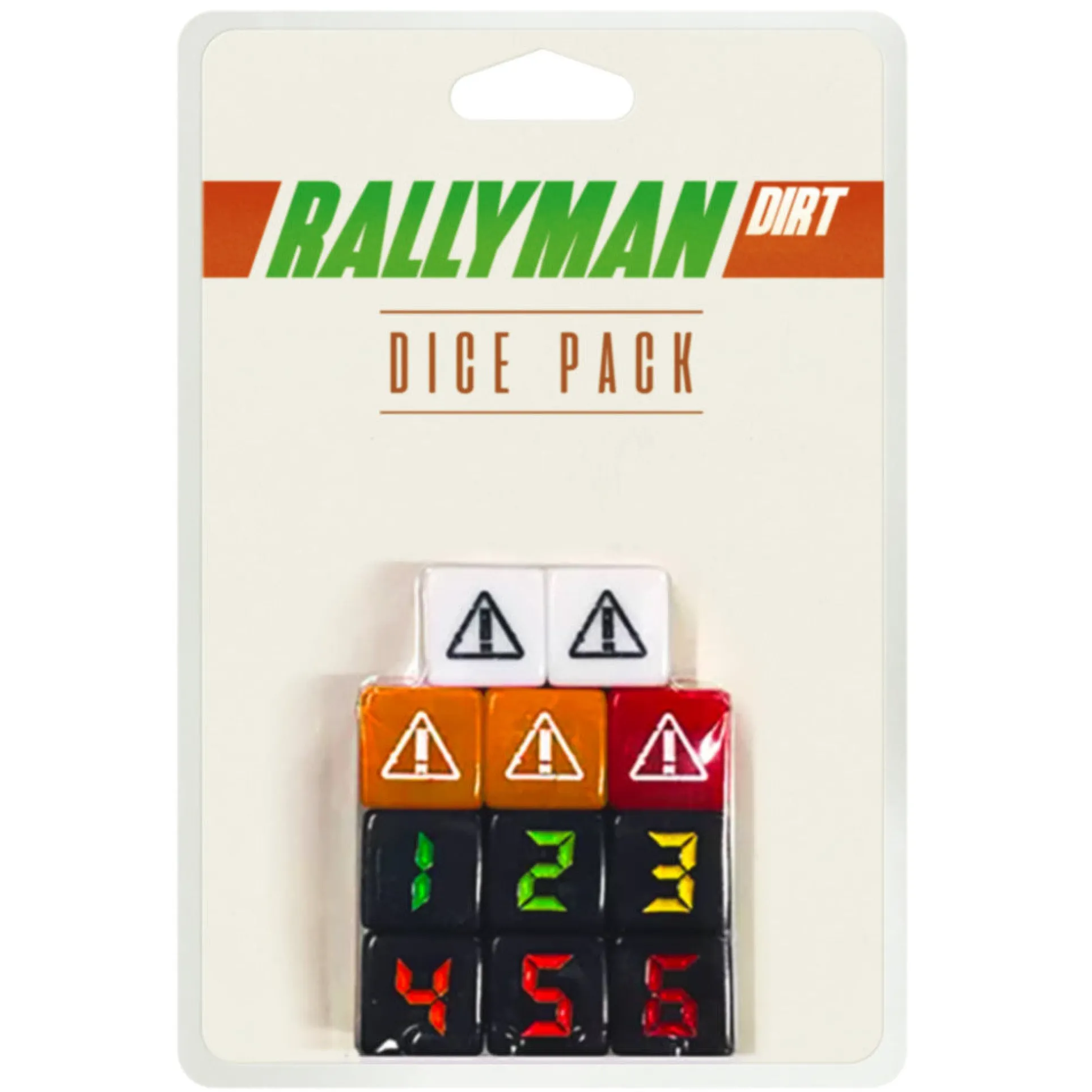 Synapses Games Rallyman Dirt - 11 Custom Dice Pack for High-Octane Racing