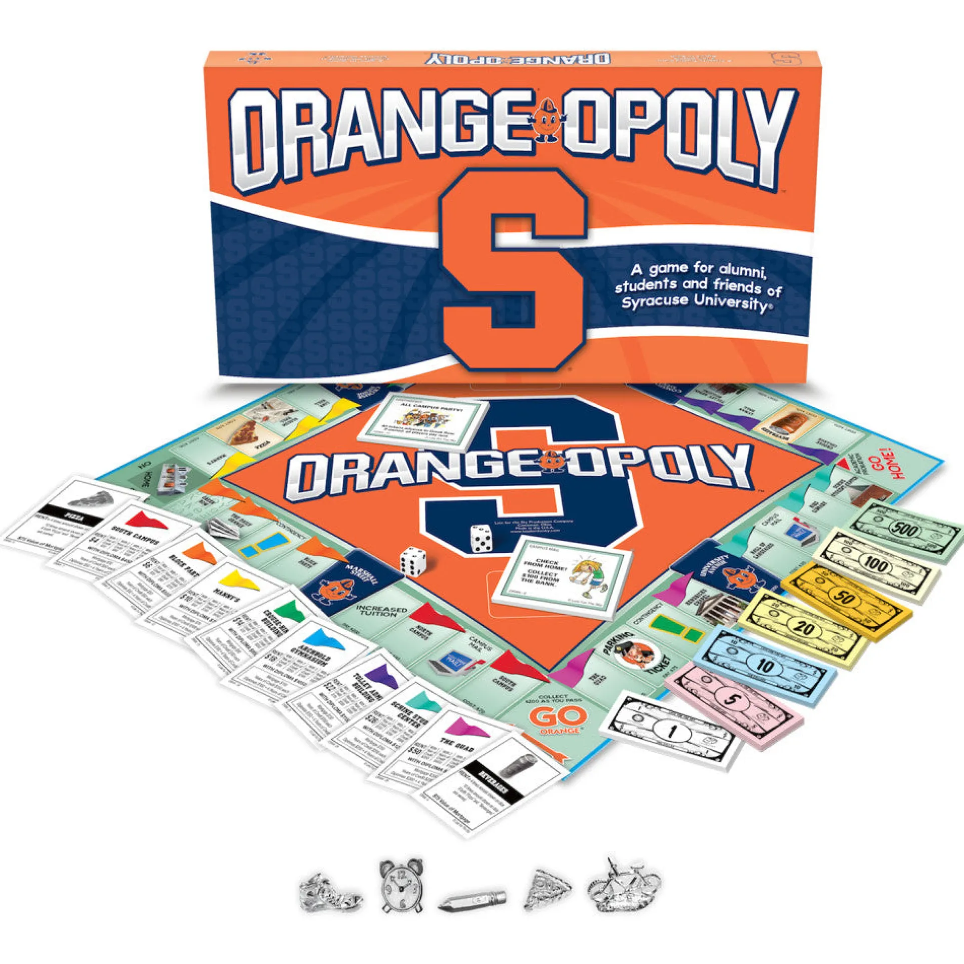 Syracuse University ORANGEOPOLY Board Game