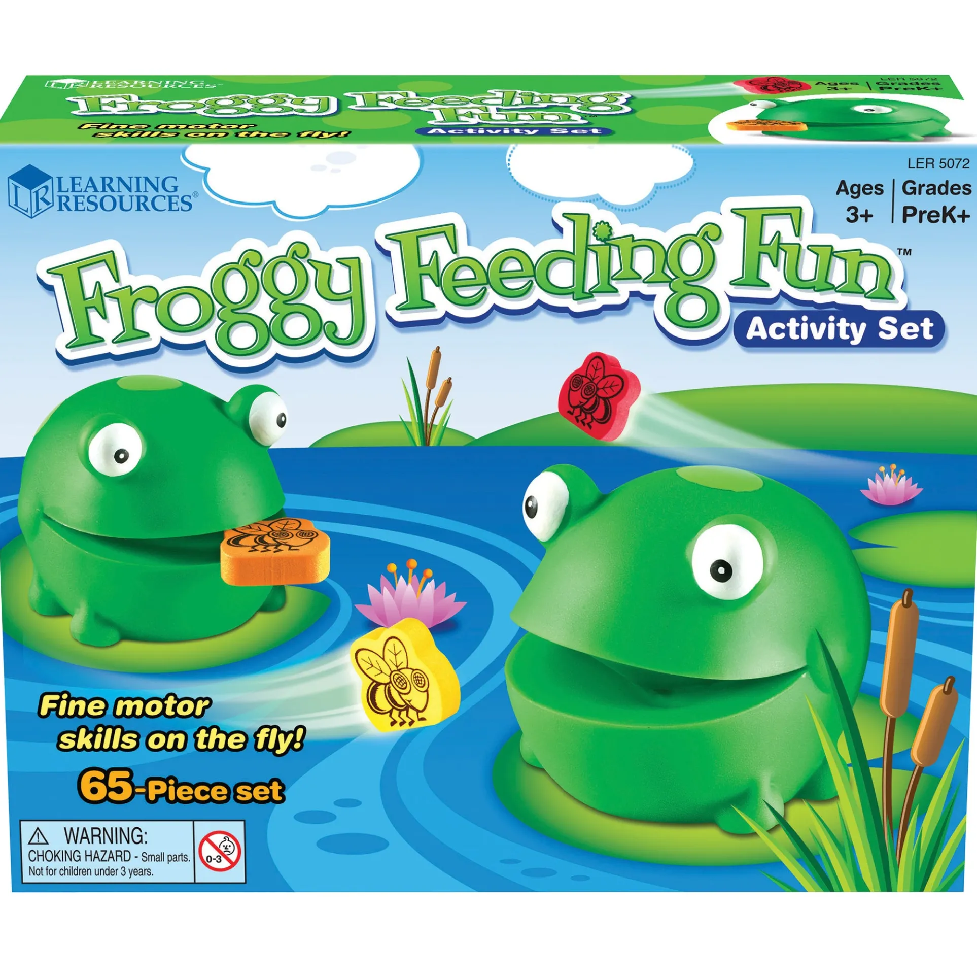 Learning Resources Froggy Feeding Fun - Activity Set - Colorful Educational Toy