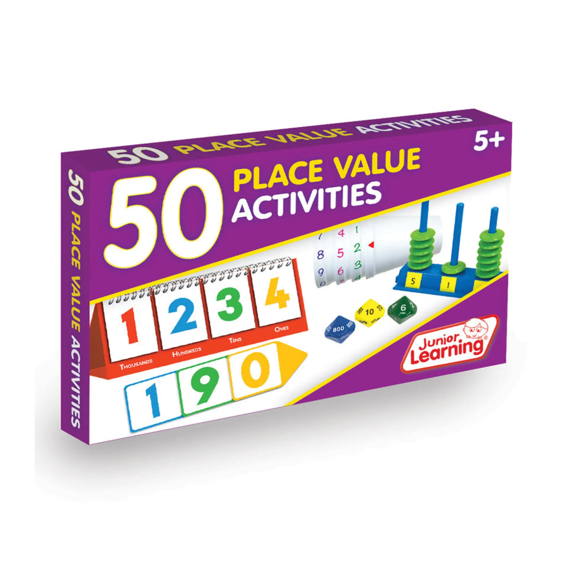 Junior Learning Place Value Activity Set - Educational Math Game for Ages 5-8
