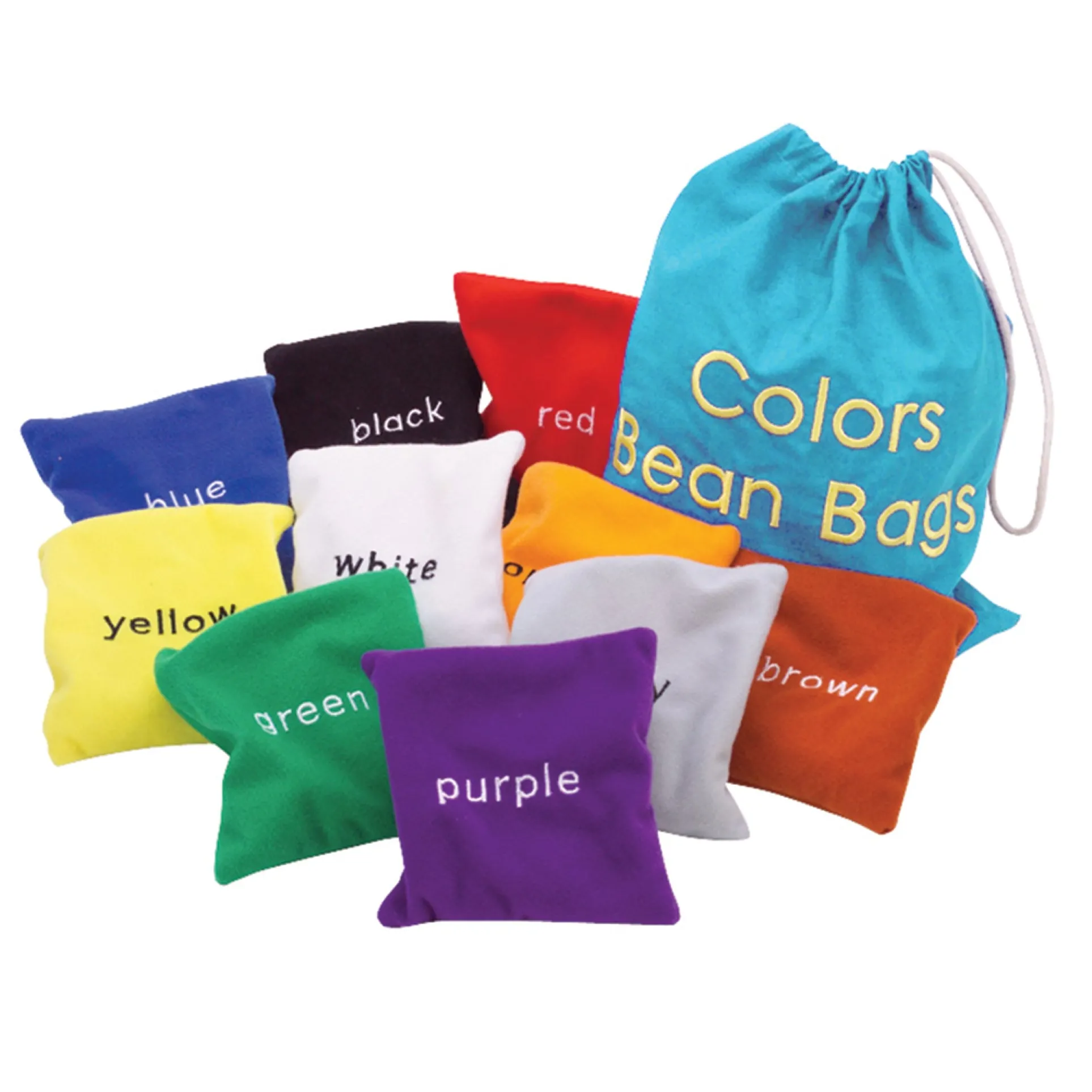 Educational Insights Colorful Learning Bean Bags - 10 Vibrant Colors