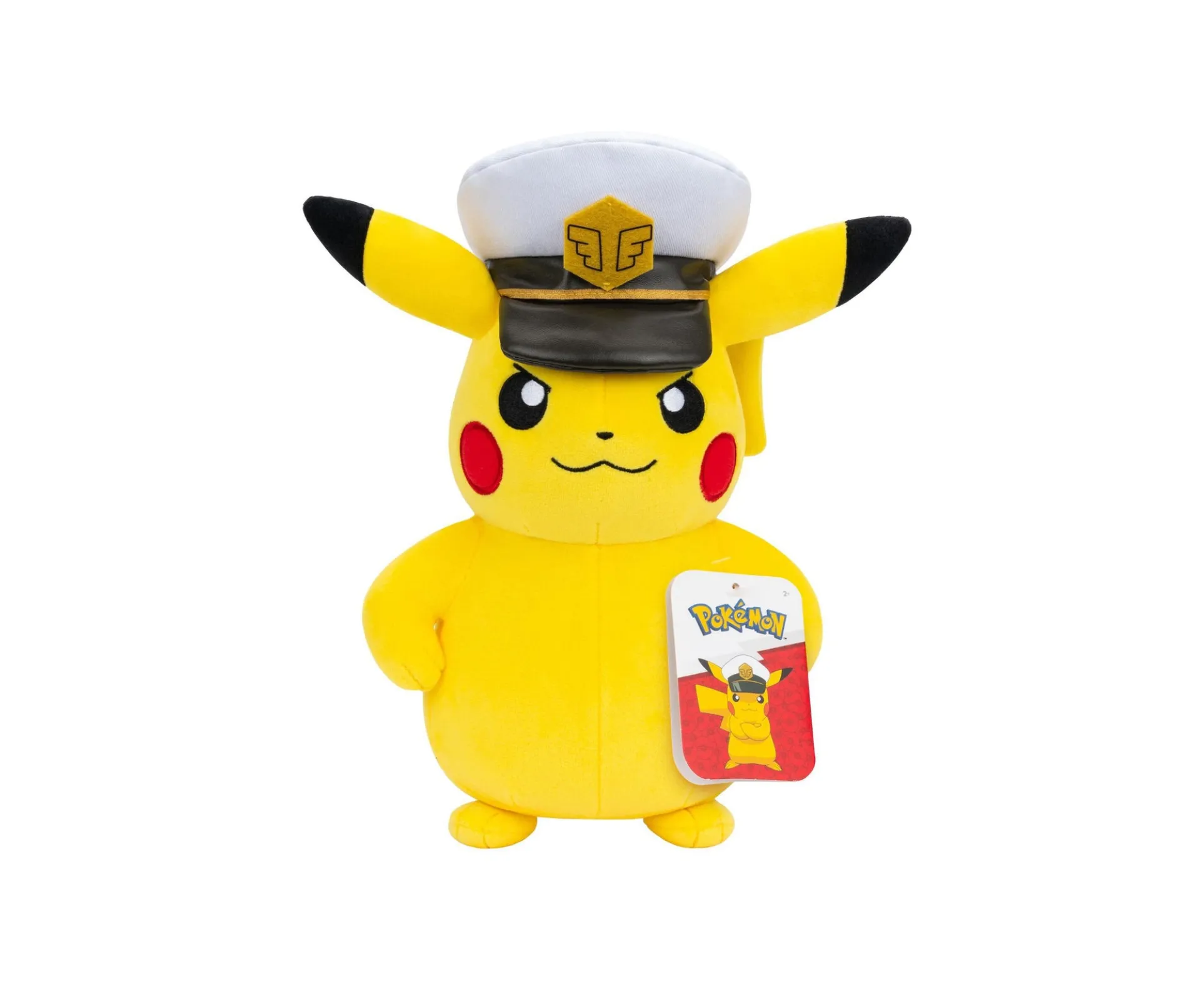 Takara Tomy Pokemon Horizons 8 inch Captain Pikachu Plush Toy