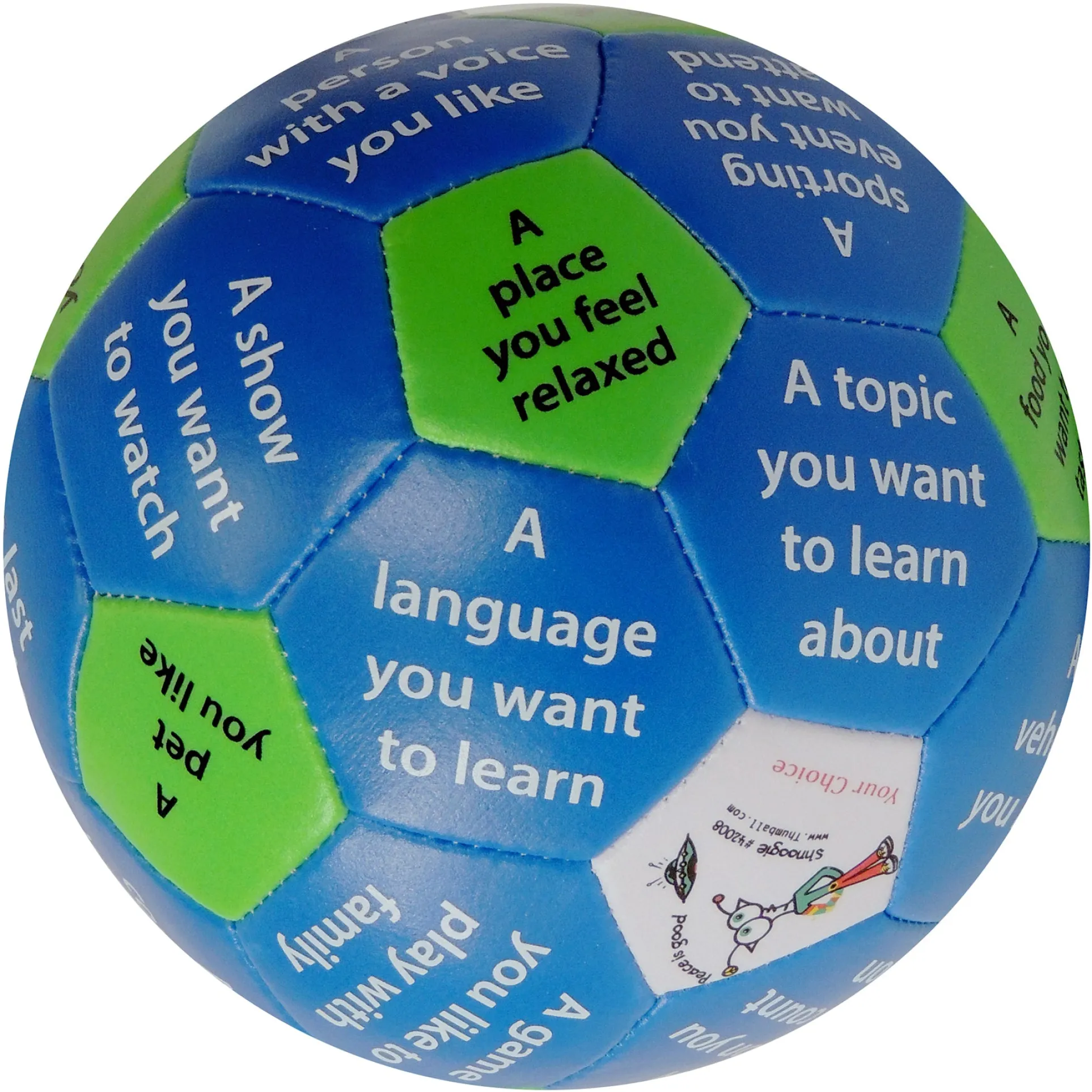 Talicor 4" Thumball All About You Interactive Game