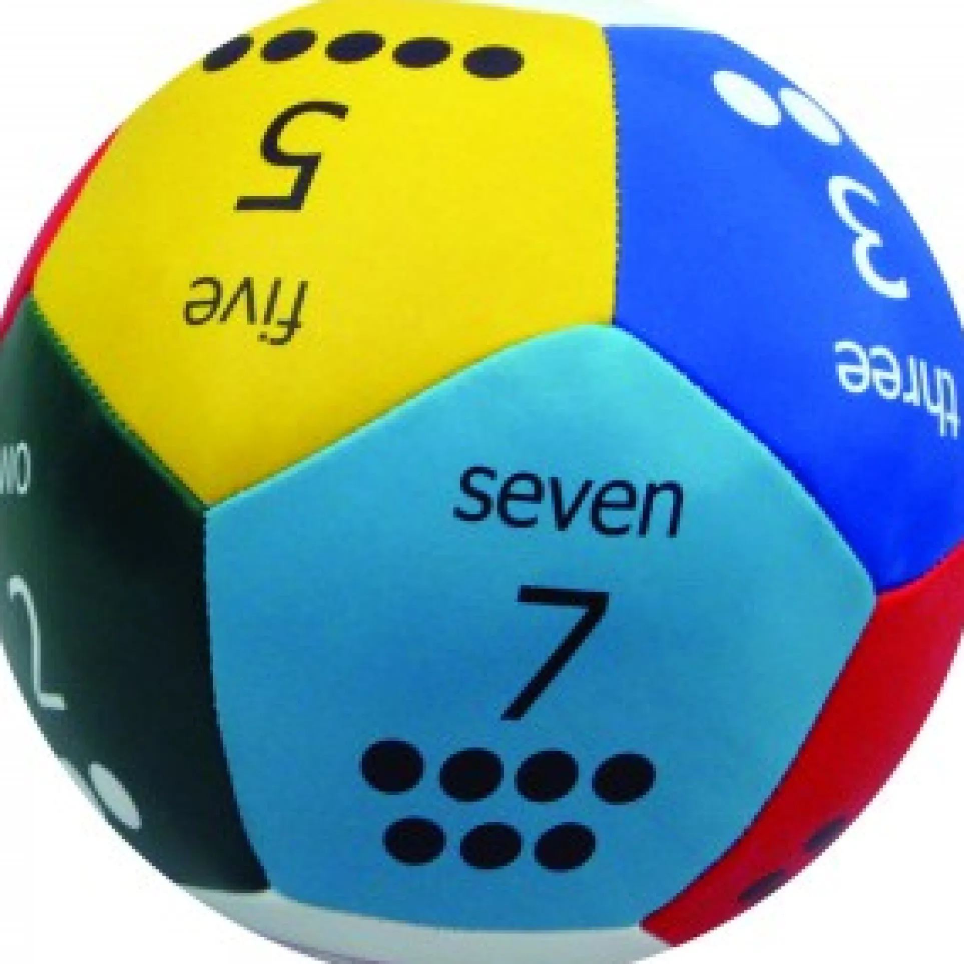 Talicor Thumball Numbers Game - Multicolor 6-Inch Learning Ball