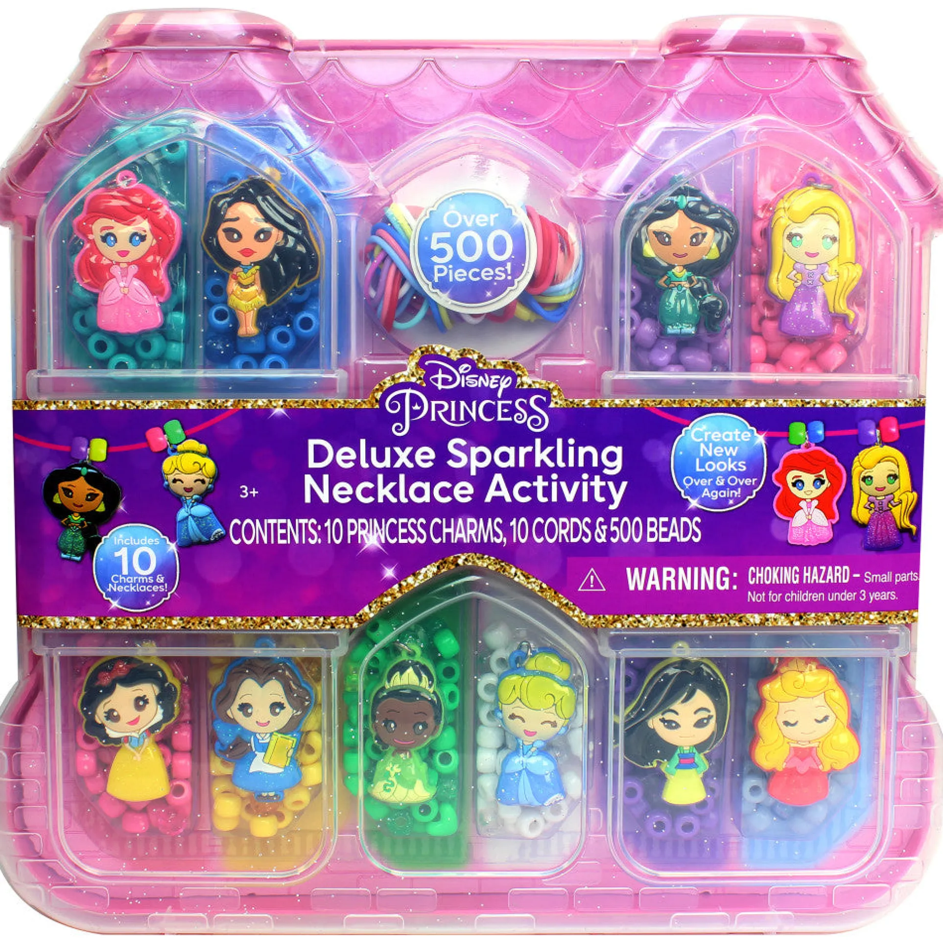 Tara Toy Disney Princess Deluxe Sparkling Necklace Activity Set