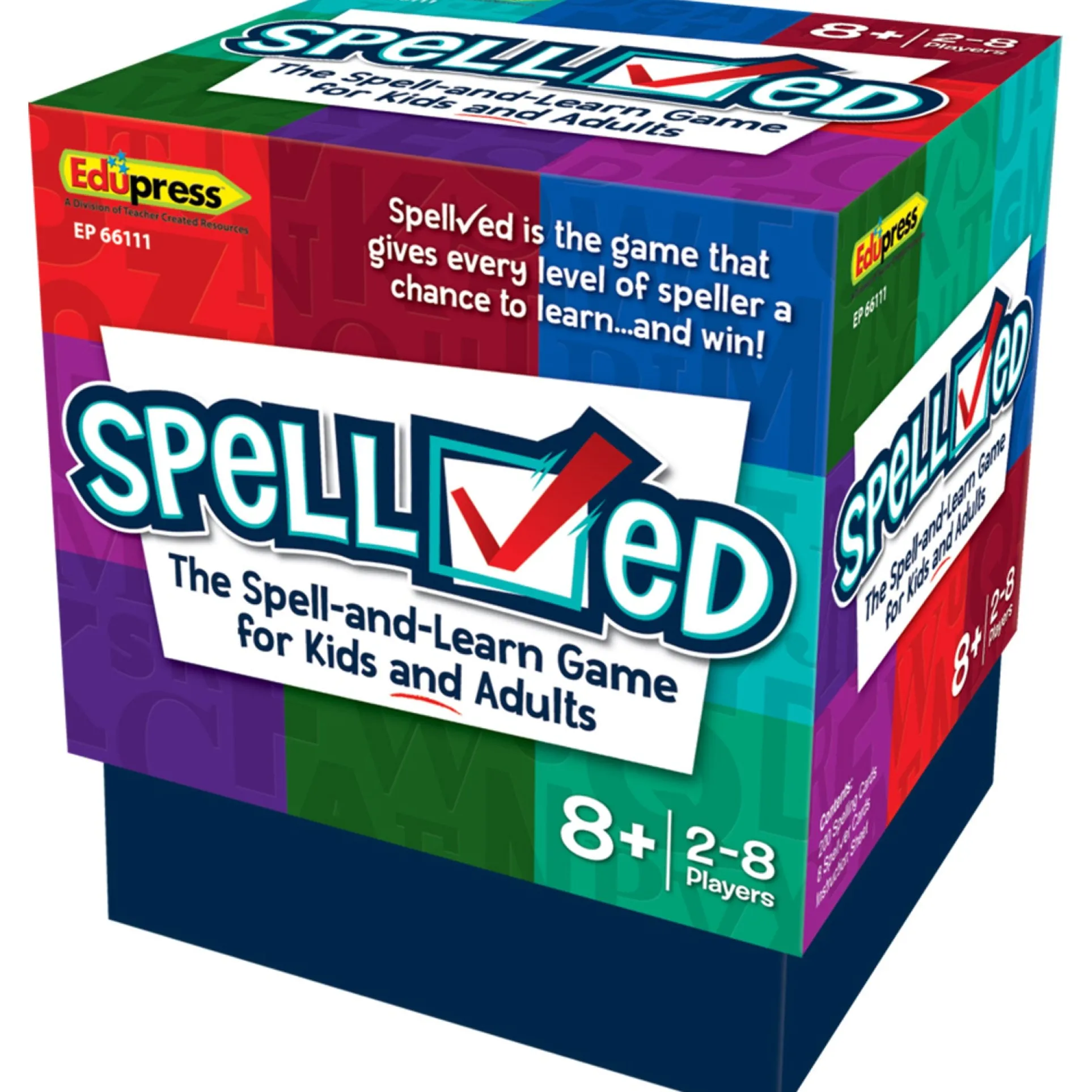 Teacher Created Resources SpellChecked Card Game - Engaging Spelling Challenge