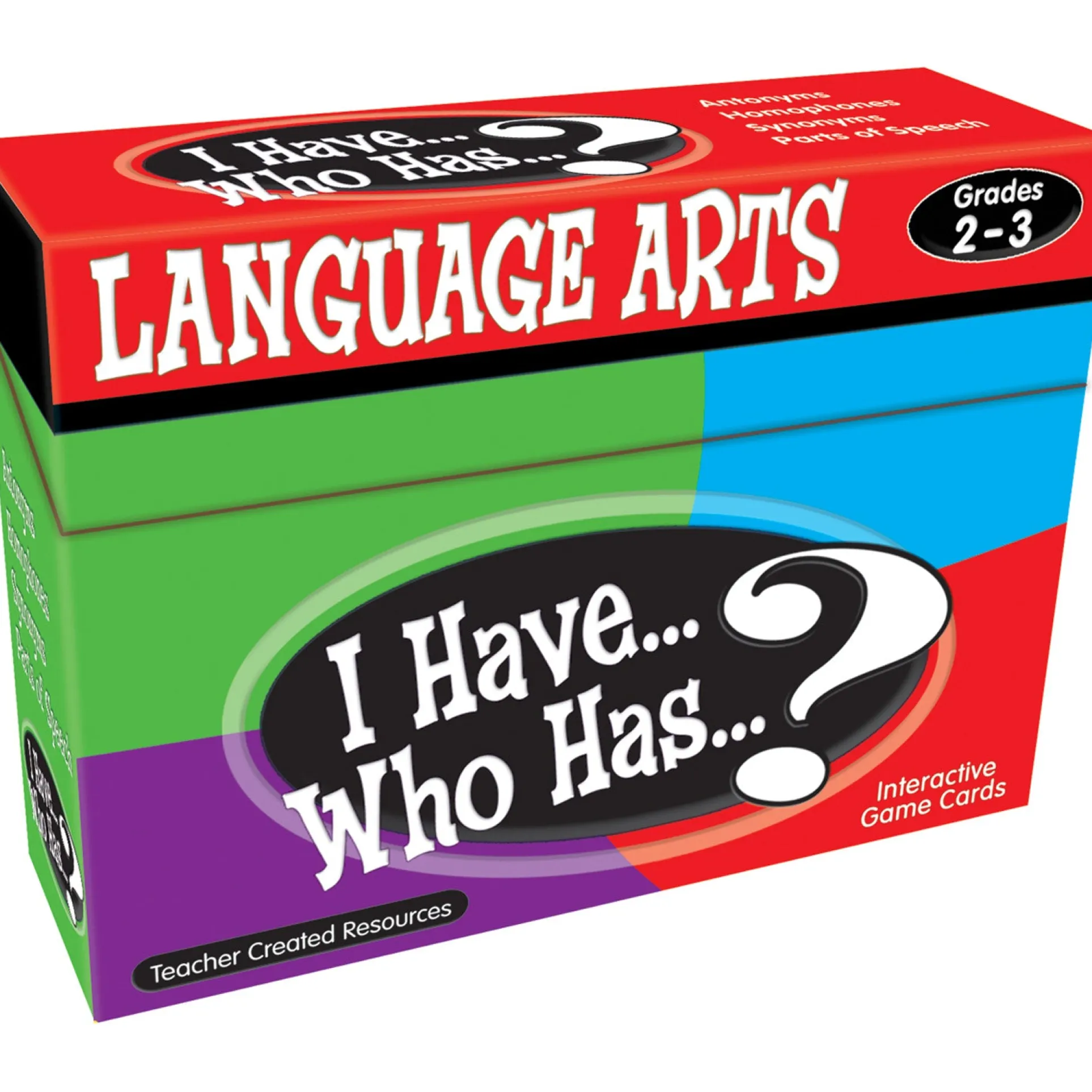 Teacher Created Resources I Have, Who Has Language Arts Game - Grades 2-3