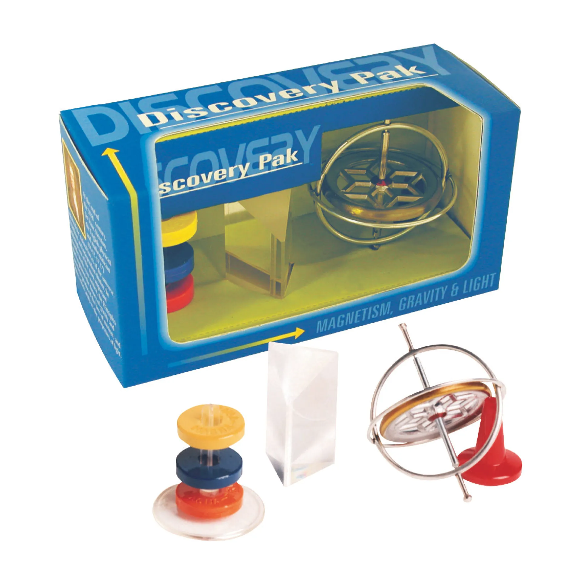 TEDCO Science Explorer Gyroscope, Prism & Magna-Trix Discovery Set