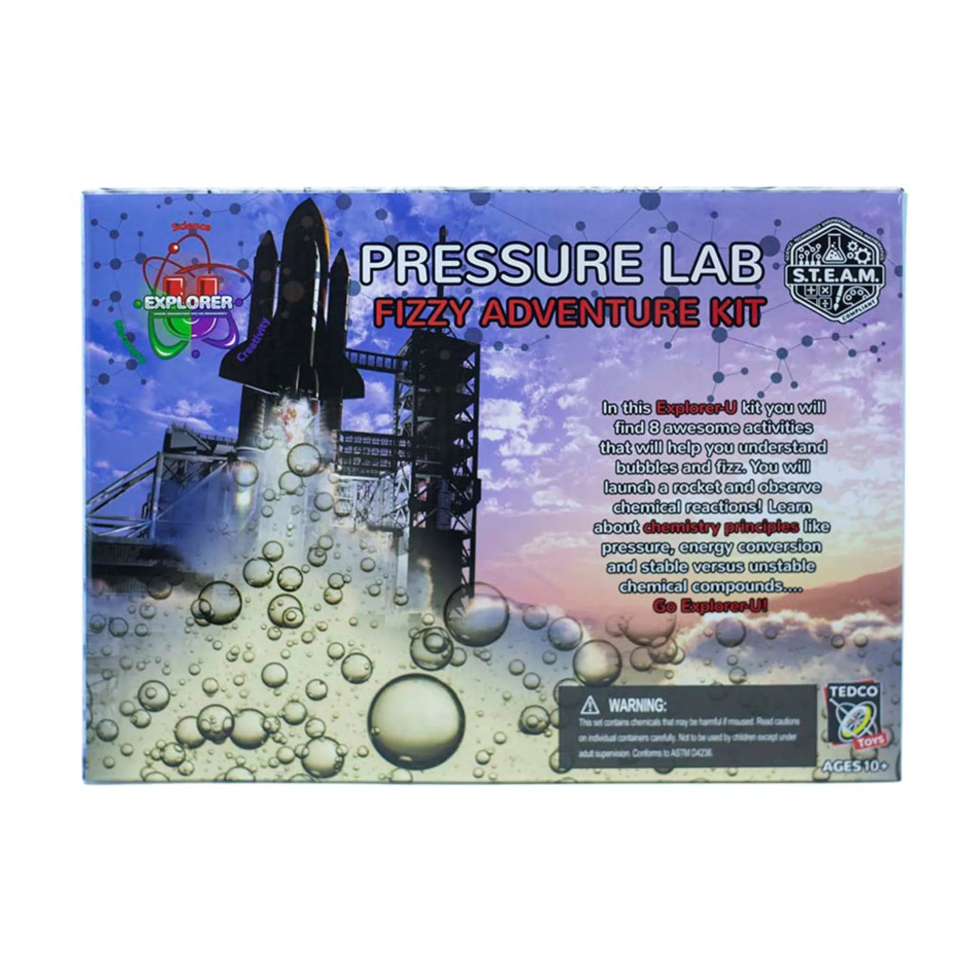 Tedco Toys Explorer-U Pressure Lab Fizzy Adventure Kit