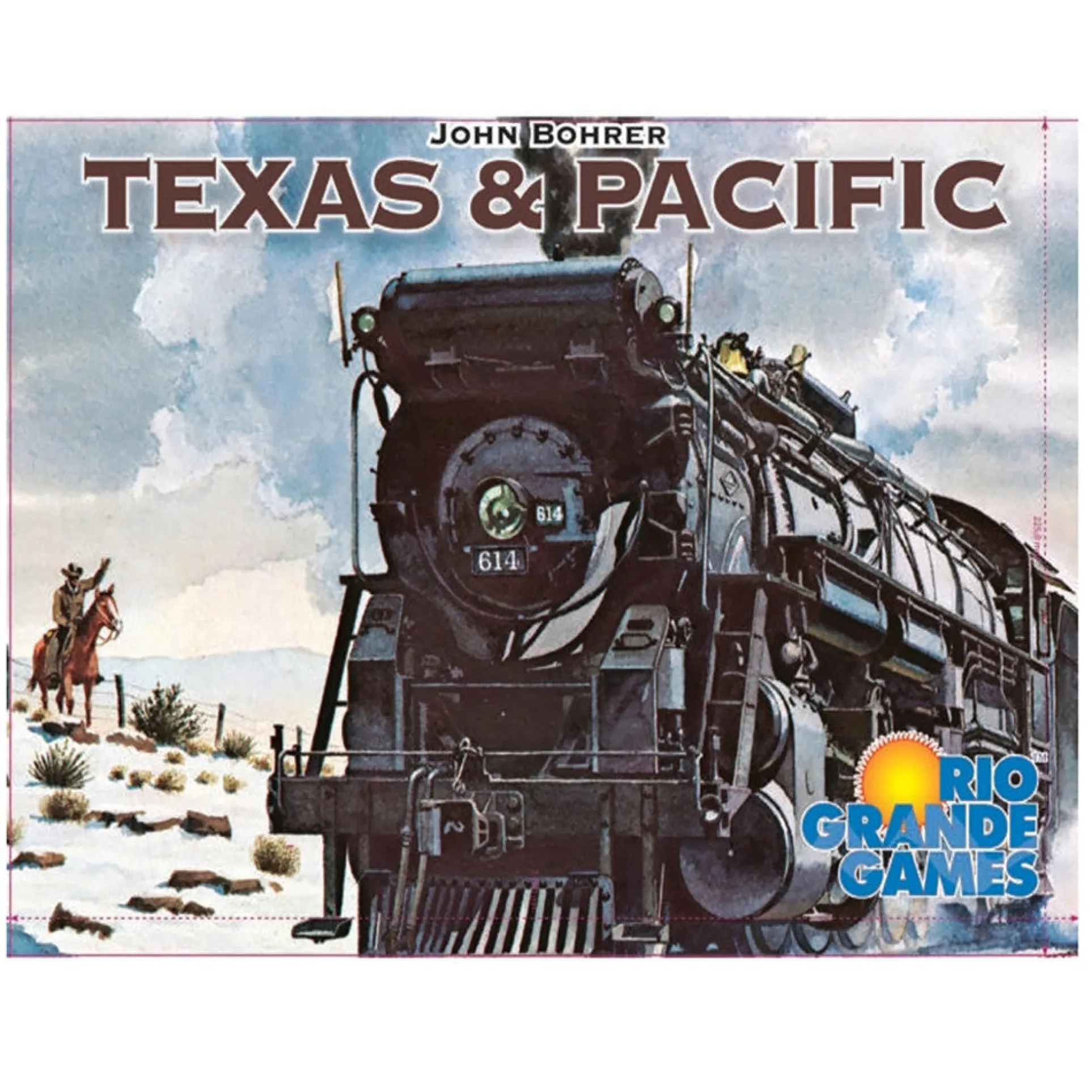 Texas & Pacific Historical Railway Strategy Board Game