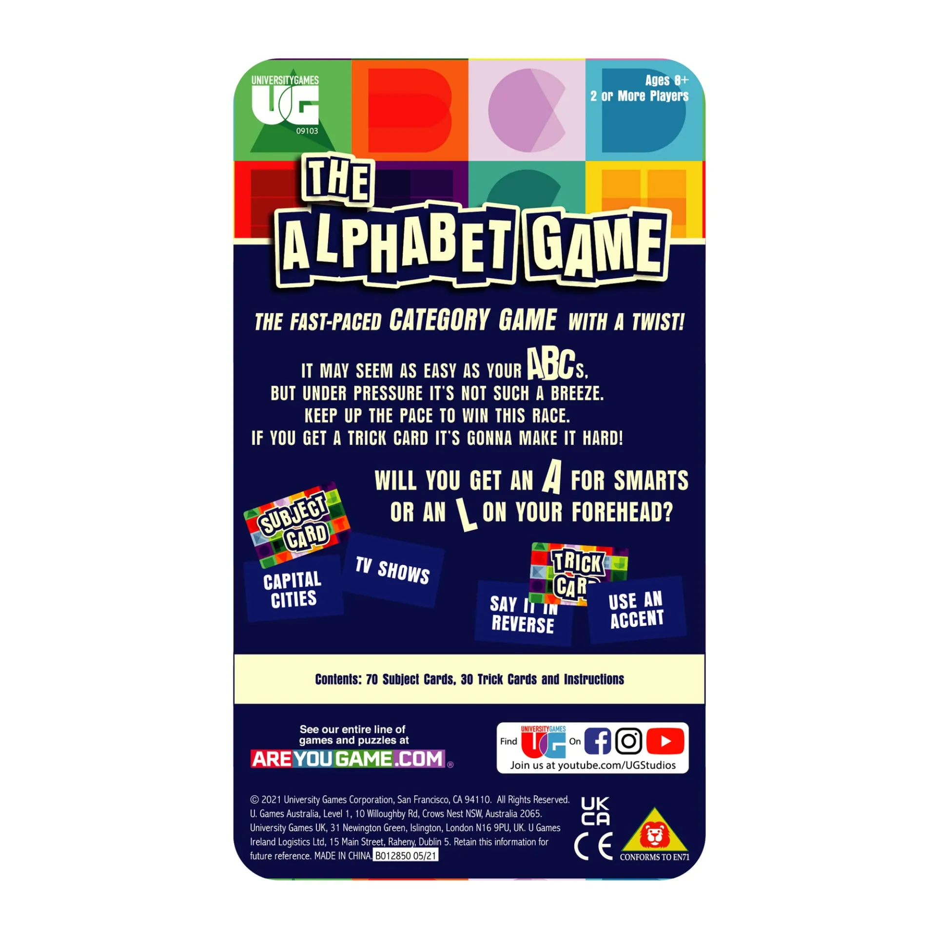The Alphabet Game Tin - Rapid-Fire Category Challenge