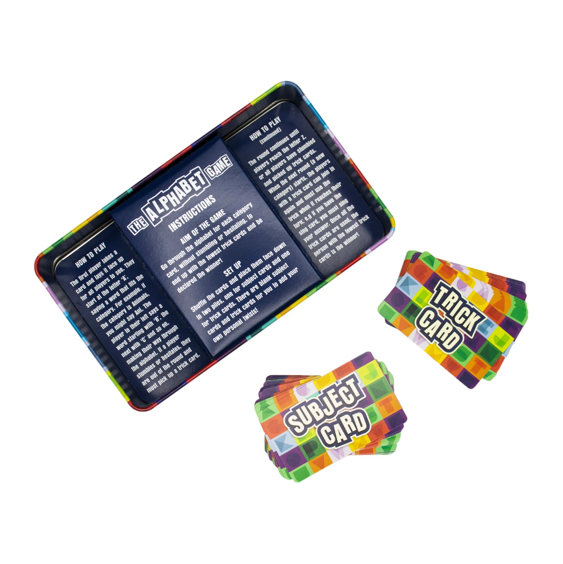 The Alphabet Game Tin - Rapid-Fire Category Challenge