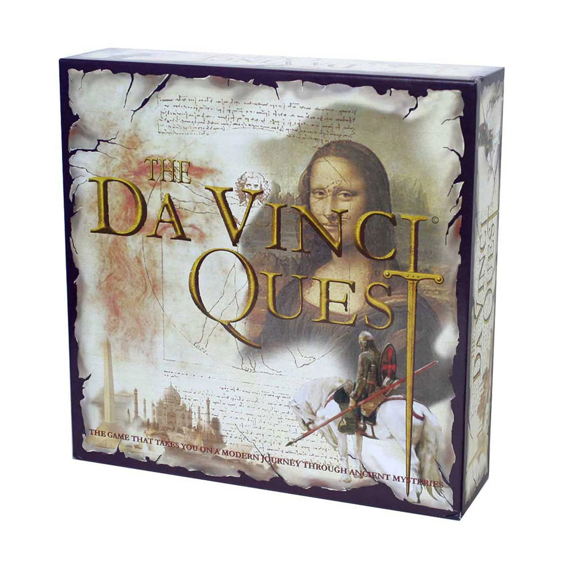 The Da Vinci Quest Trivia Board Game by John N. Hansen Co.