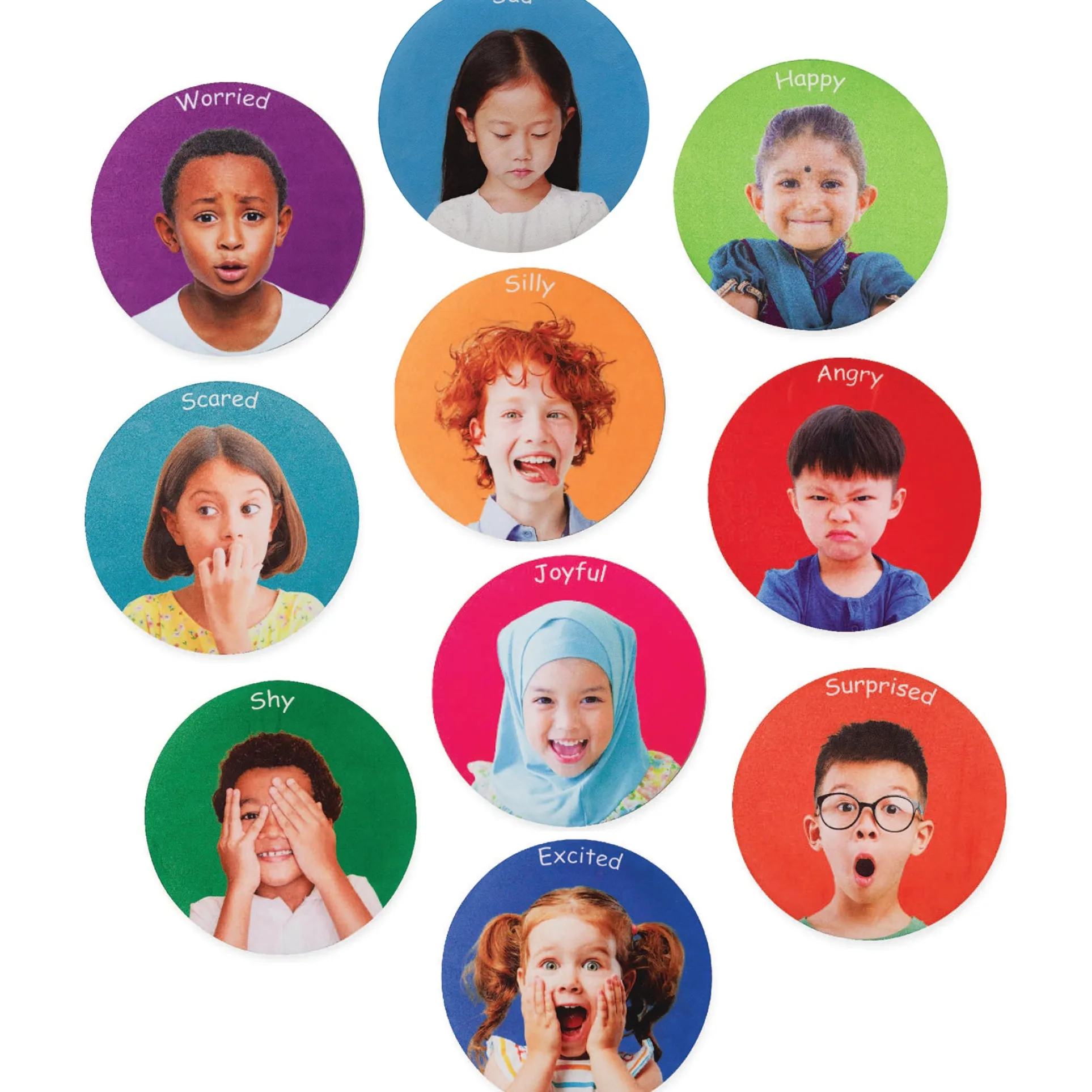 The Freckled Frog Are You Ok? Emotions Play Mats - Set of 10