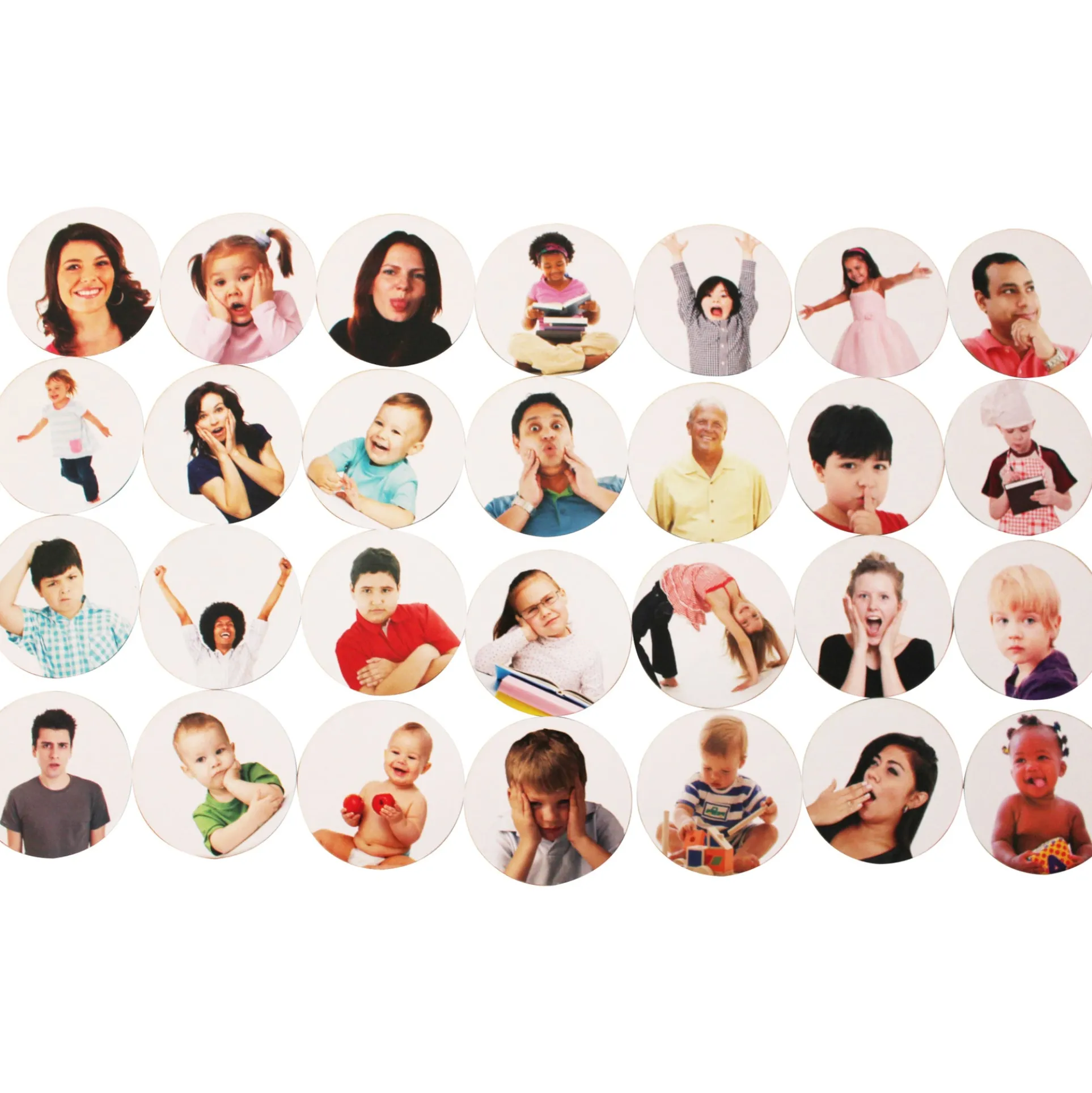 The Freckled Frog Emotions Matching Game - Real People Emotional Discovery