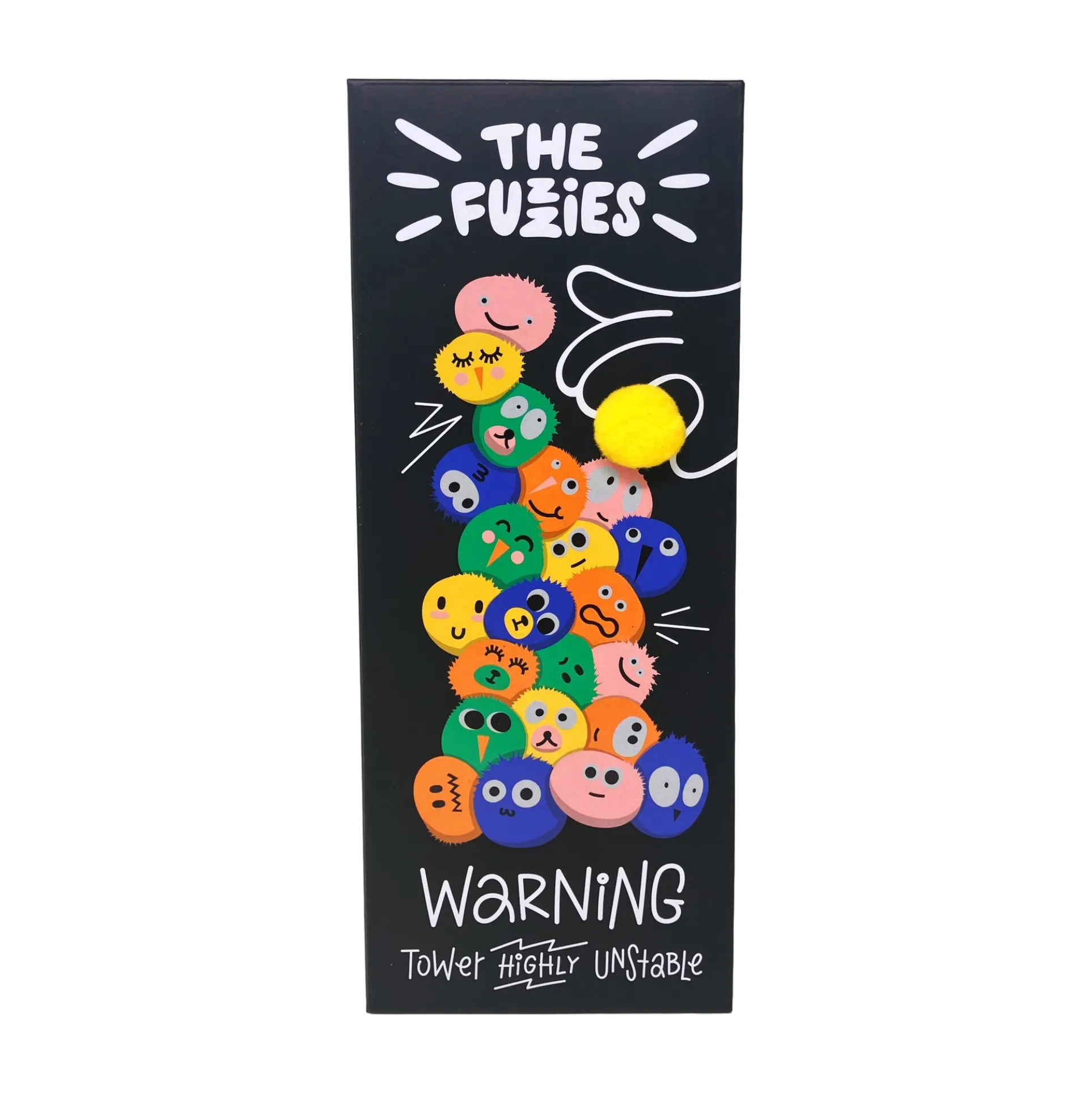 The Fuzzies Colorful Tower Stacking Family Game